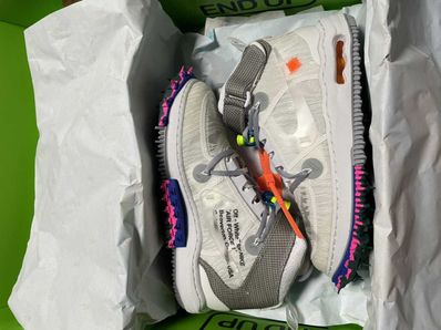 Off-White × Nike Air Force 1 Mid "White"