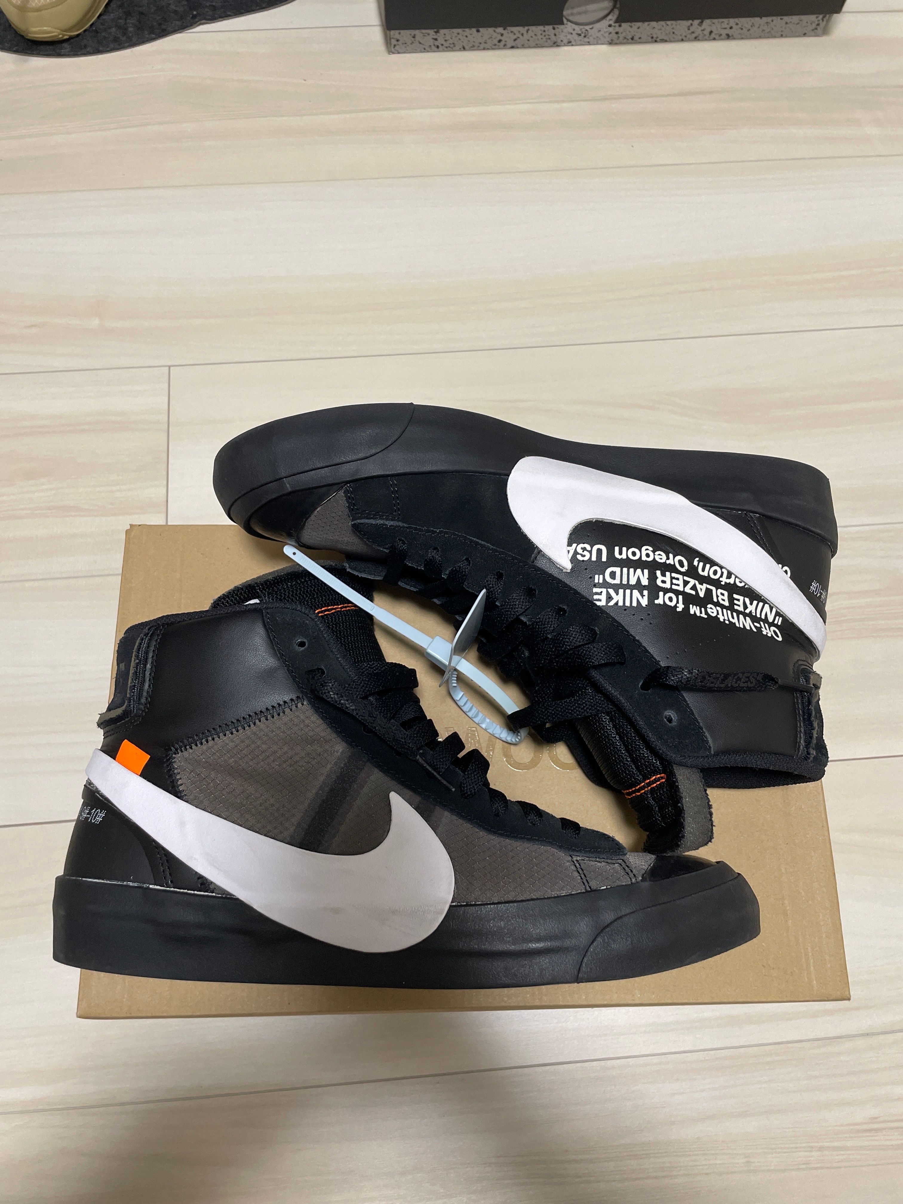 Off-White × Nike Blazer Studio Mid "Grim Reaper"