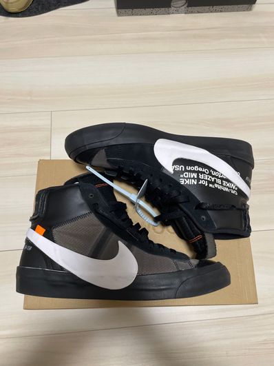 Off-White × Nike Blazer Studio Mid "Grim Reaper"