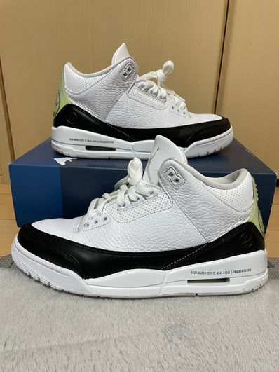 Fragment × Nike Air Jordan 3 "White/Black"