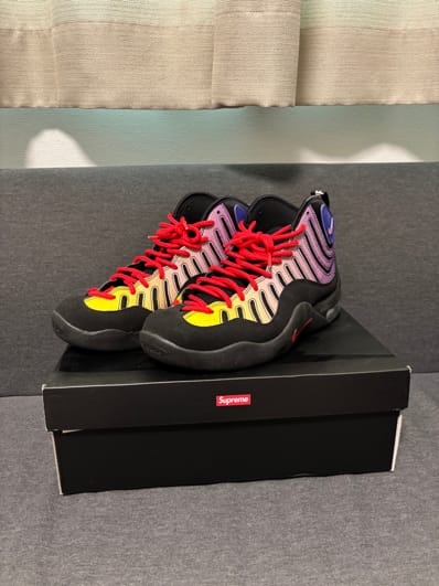 Supreme × Nike Air Bakin "Black/Multi"