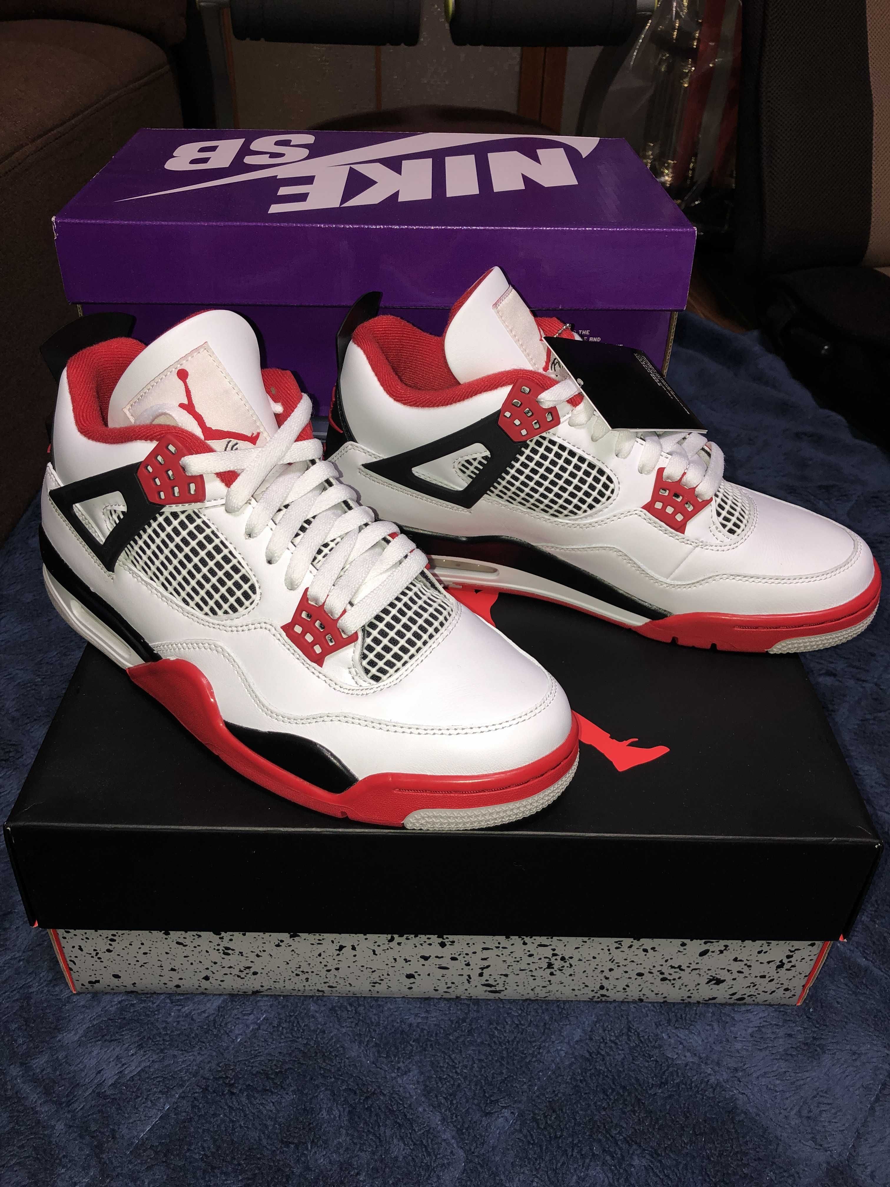 Nike Air Jordan 4 Retro OG "Fire Red" (2020)