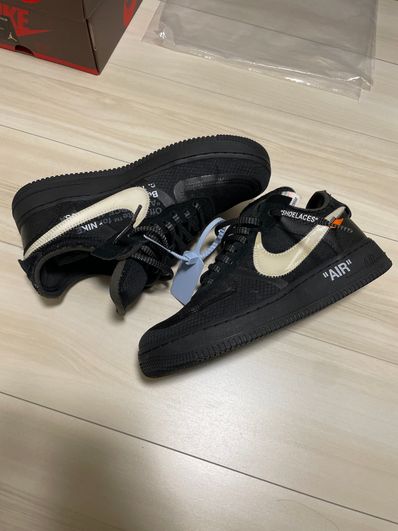 Off-White × Nike Air Force 1 Low "Black"