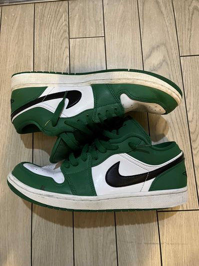 NIKE AIR JORDAN 1 LOW "PINE GREEN/WHITE"