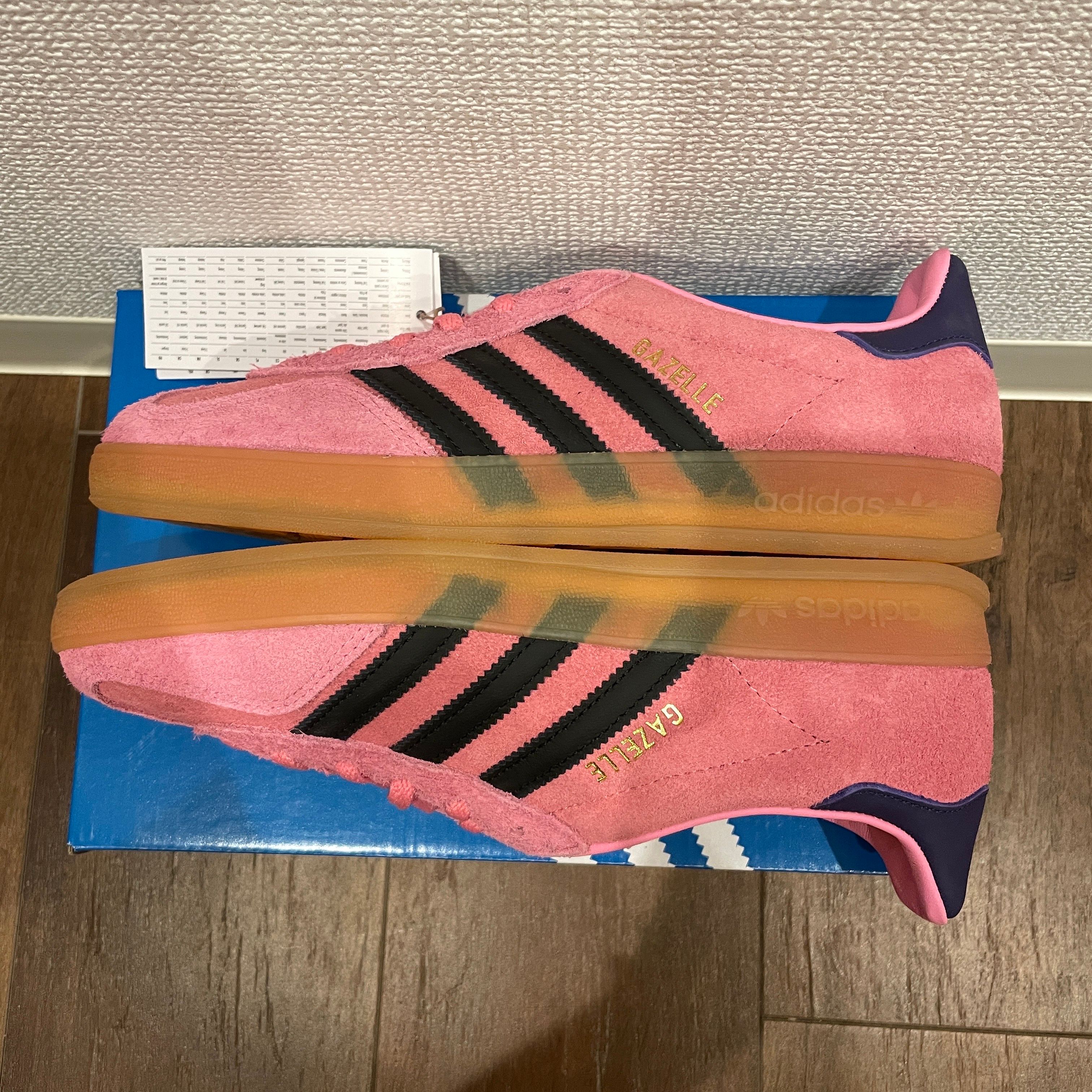 adidas Women's Gazelle Indoor "Bliss Pink/Core Black/Collegiate Purple"