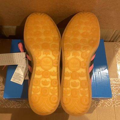 adidas Women's Gazelle Indoor "Bliss Pink/Core Black/Collegiate Purple"