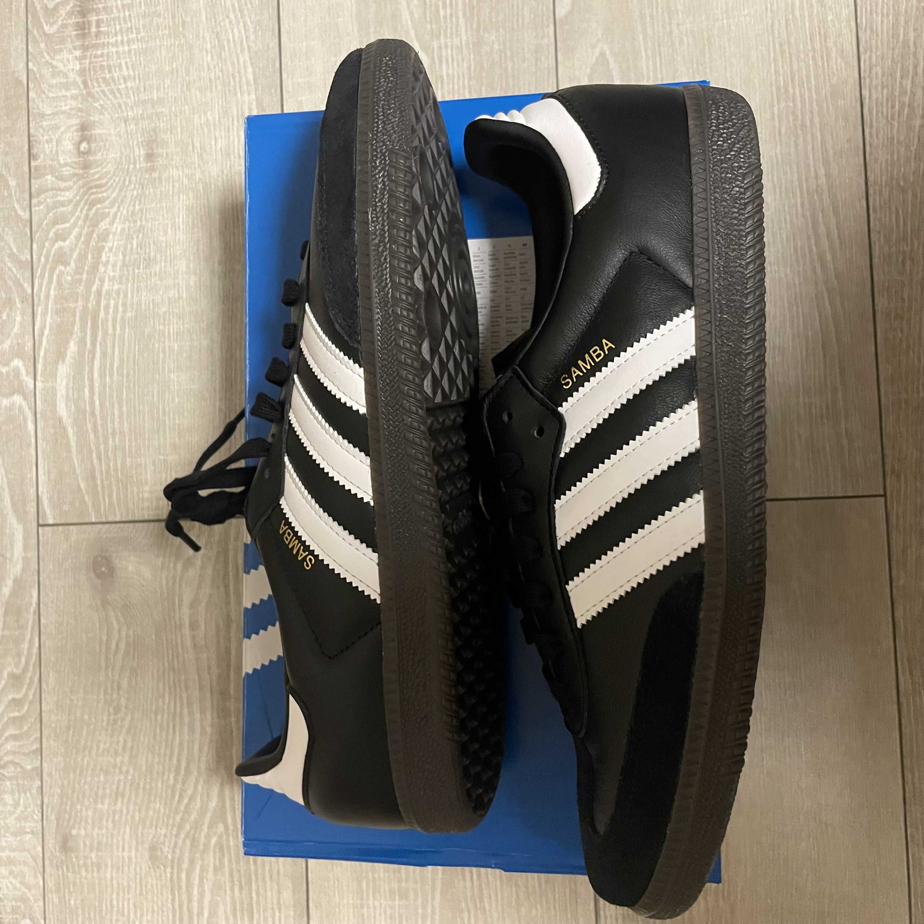 adidas Samba OG "Core Black/Cloud White/Gum"