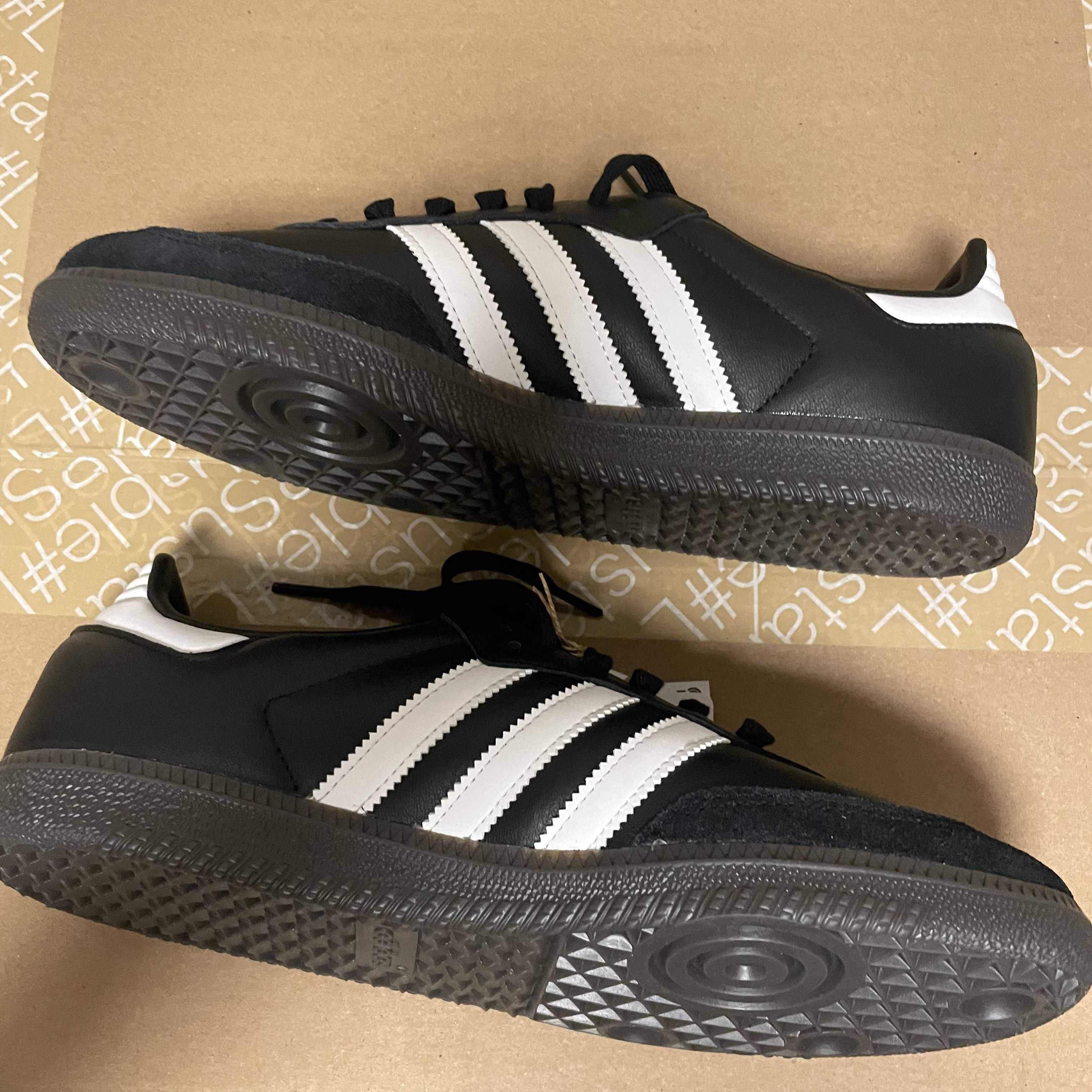 adidas Samba OG "Core Black/Cloud White/Gum"