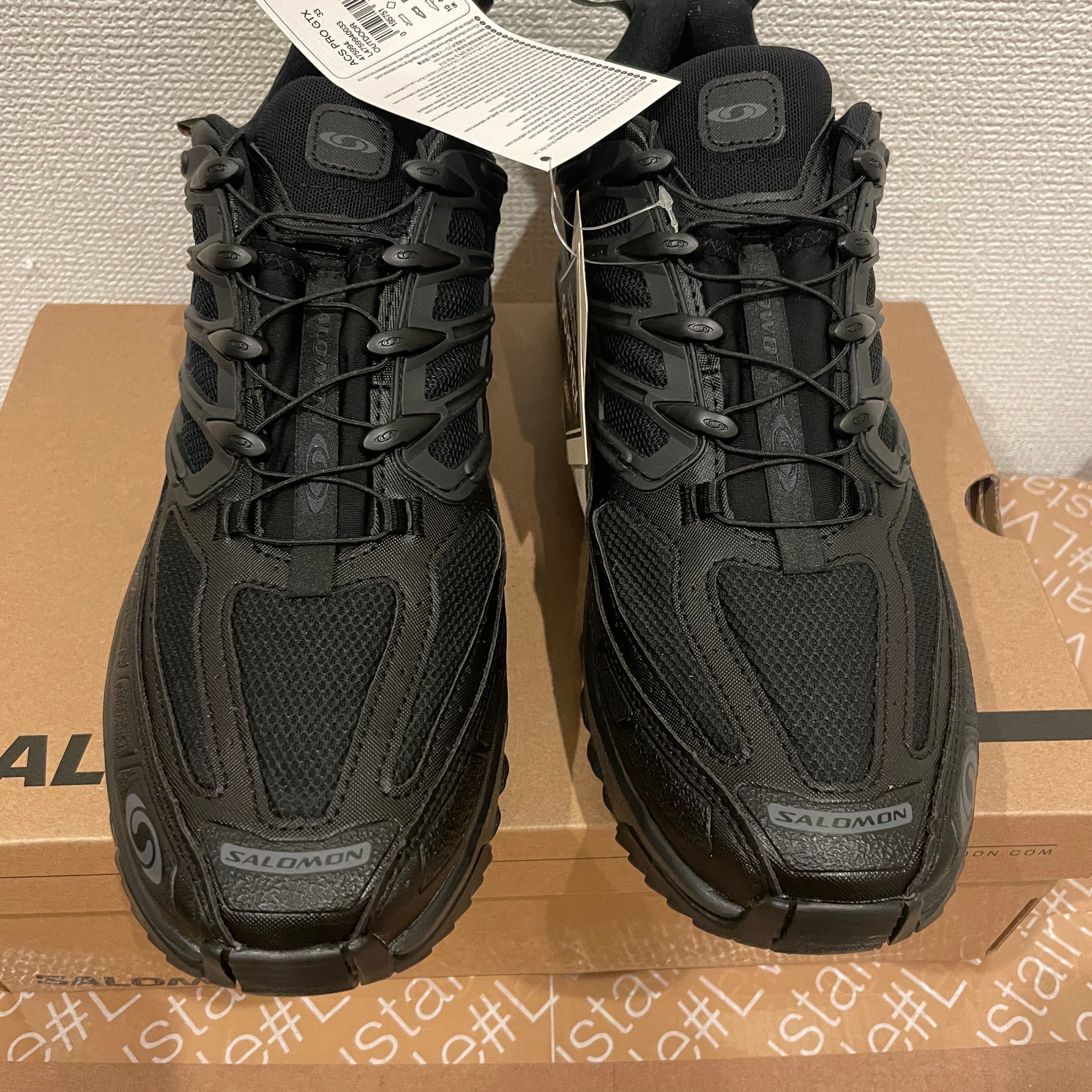 サロモン ACS プロ ゴアテックス "ブラック/アスファルト"