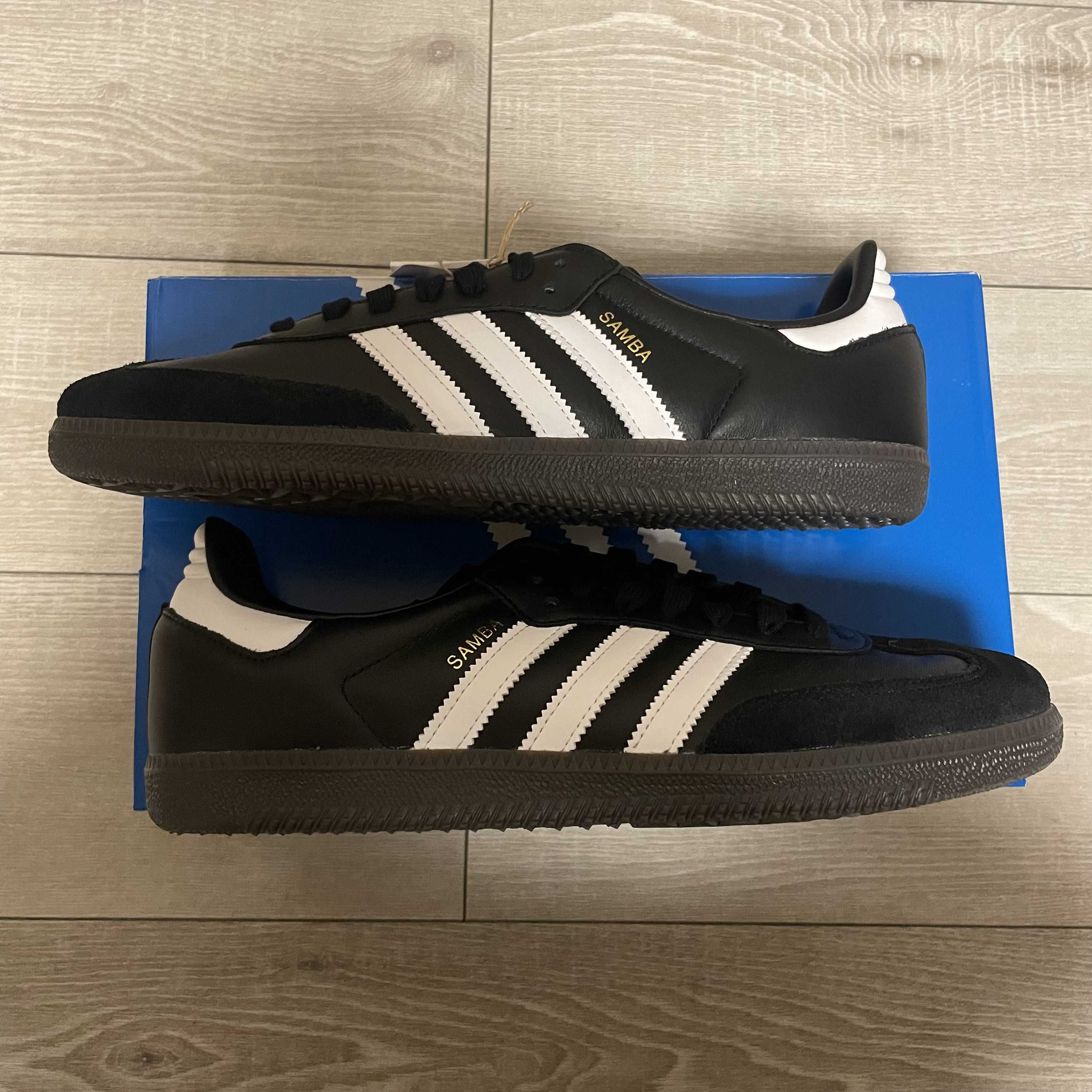 adidas Samba OG "Core Black/Cloud White/Gum"