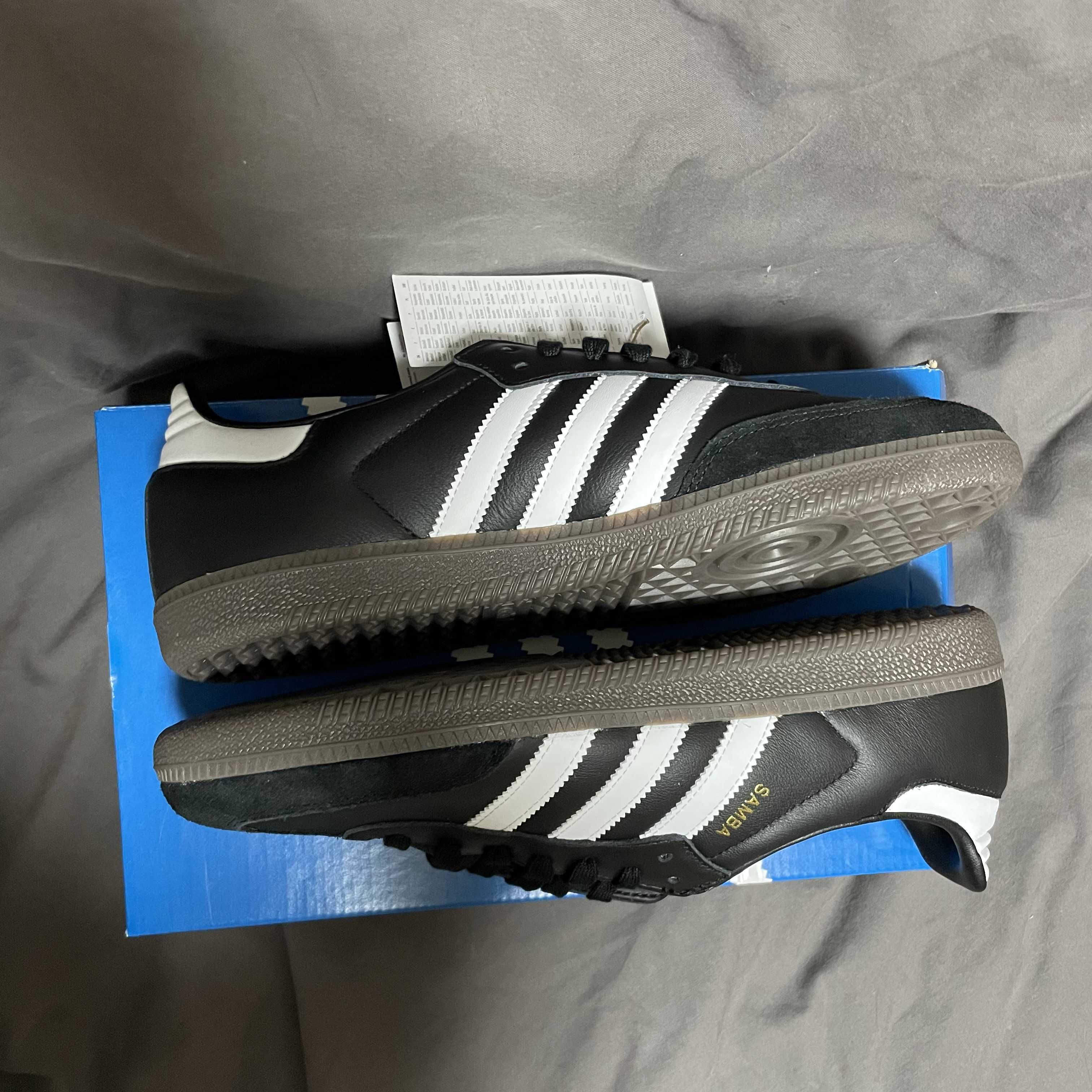 adidas Samba OG "Core Black/Cloud White/Gum"