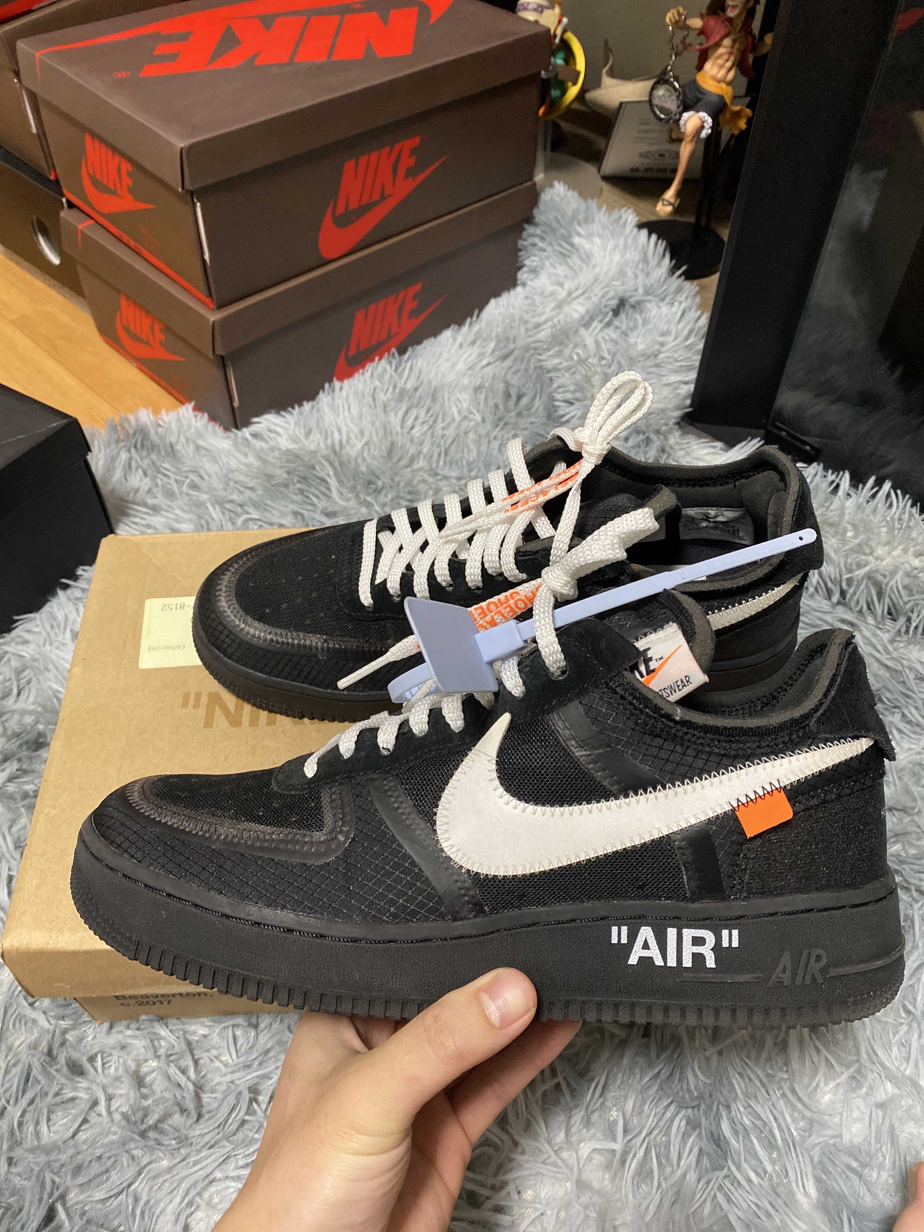 Off-White × Nike Air Force 1 Low "Black"