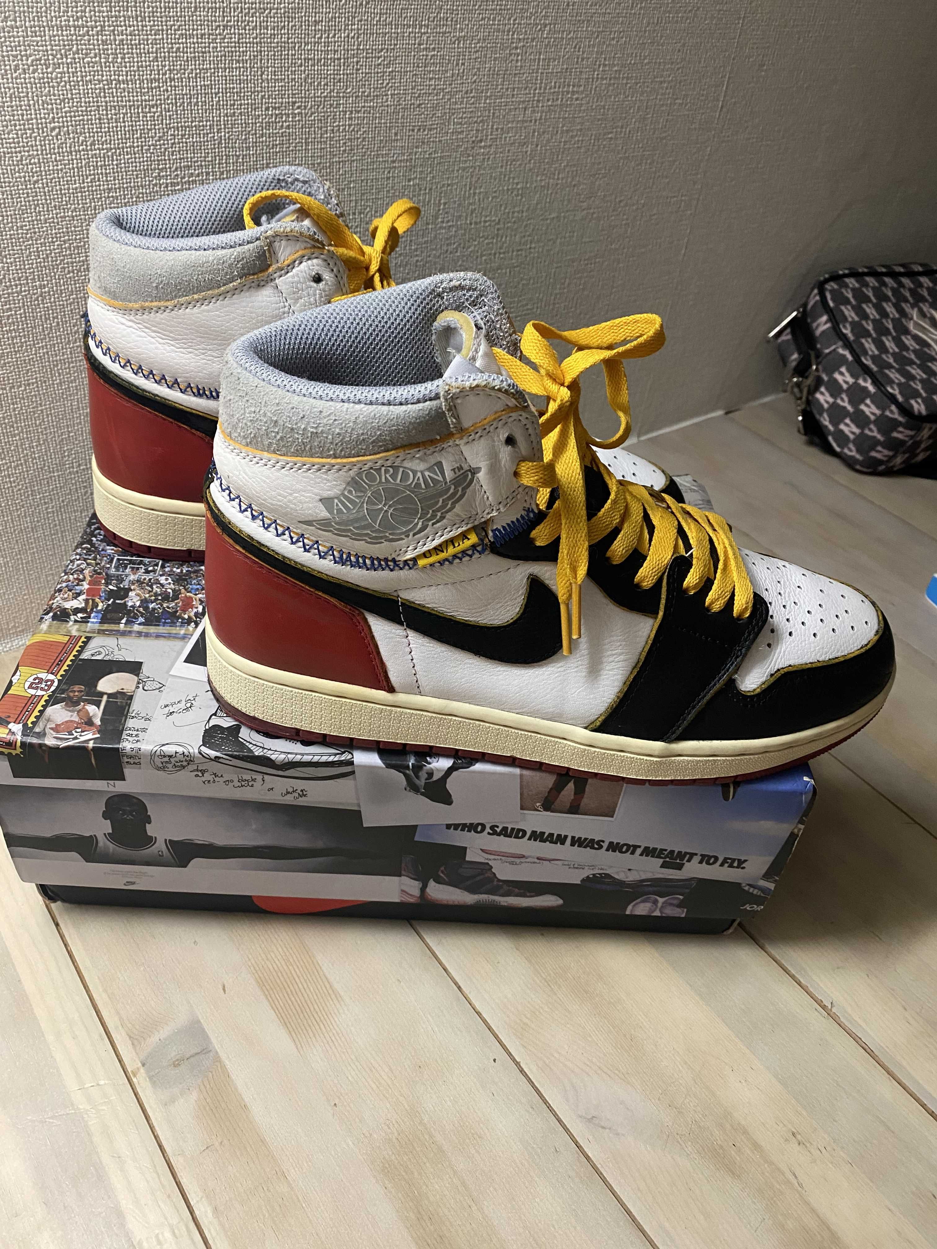 UNION × Nike Air Jordan 1 Retro High OG NRG "Varsity Red/Wolf Grey"