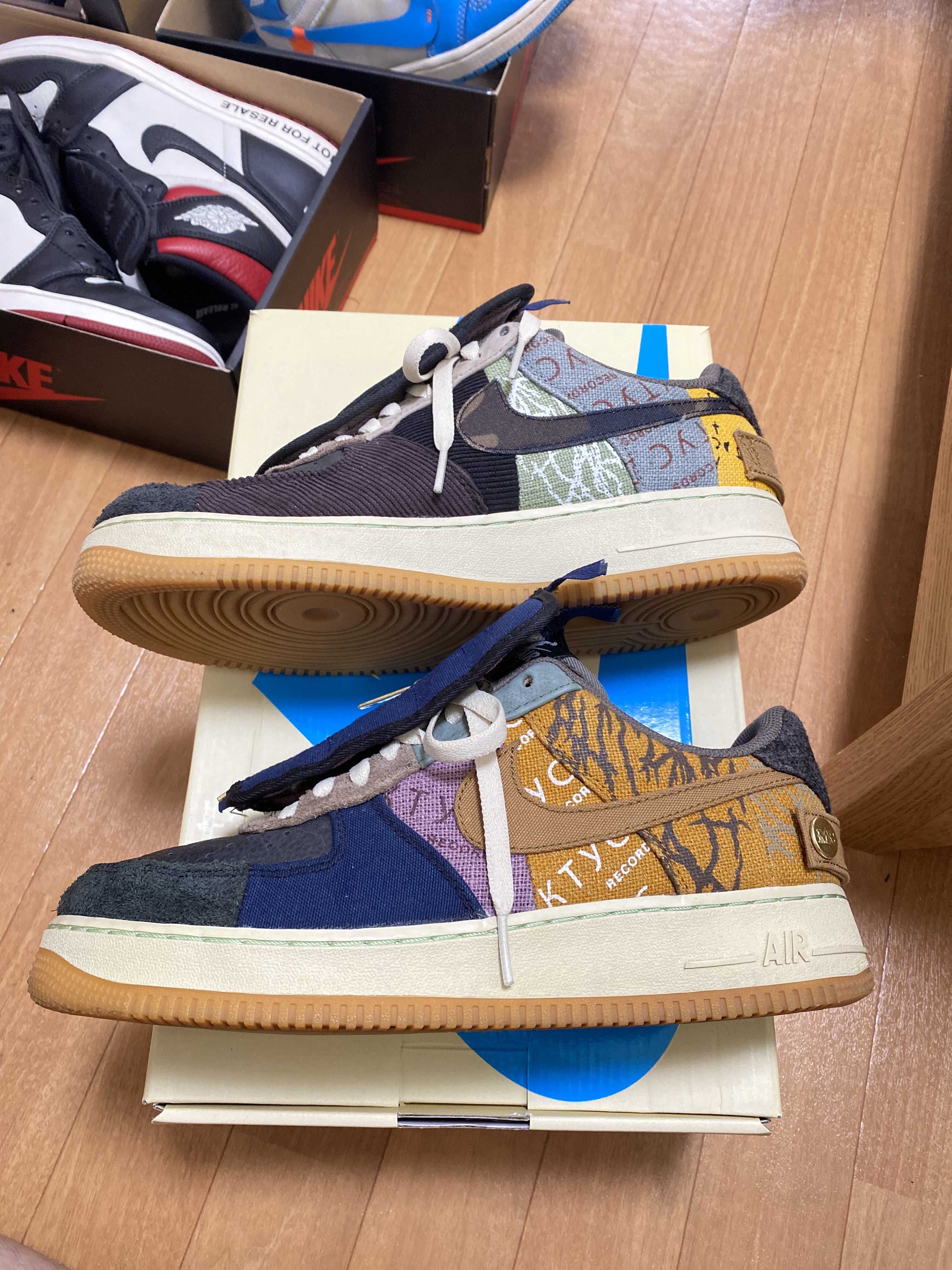 Travis Scott × Nike Air Force 1 Low Cactus Jack "Multi Color"