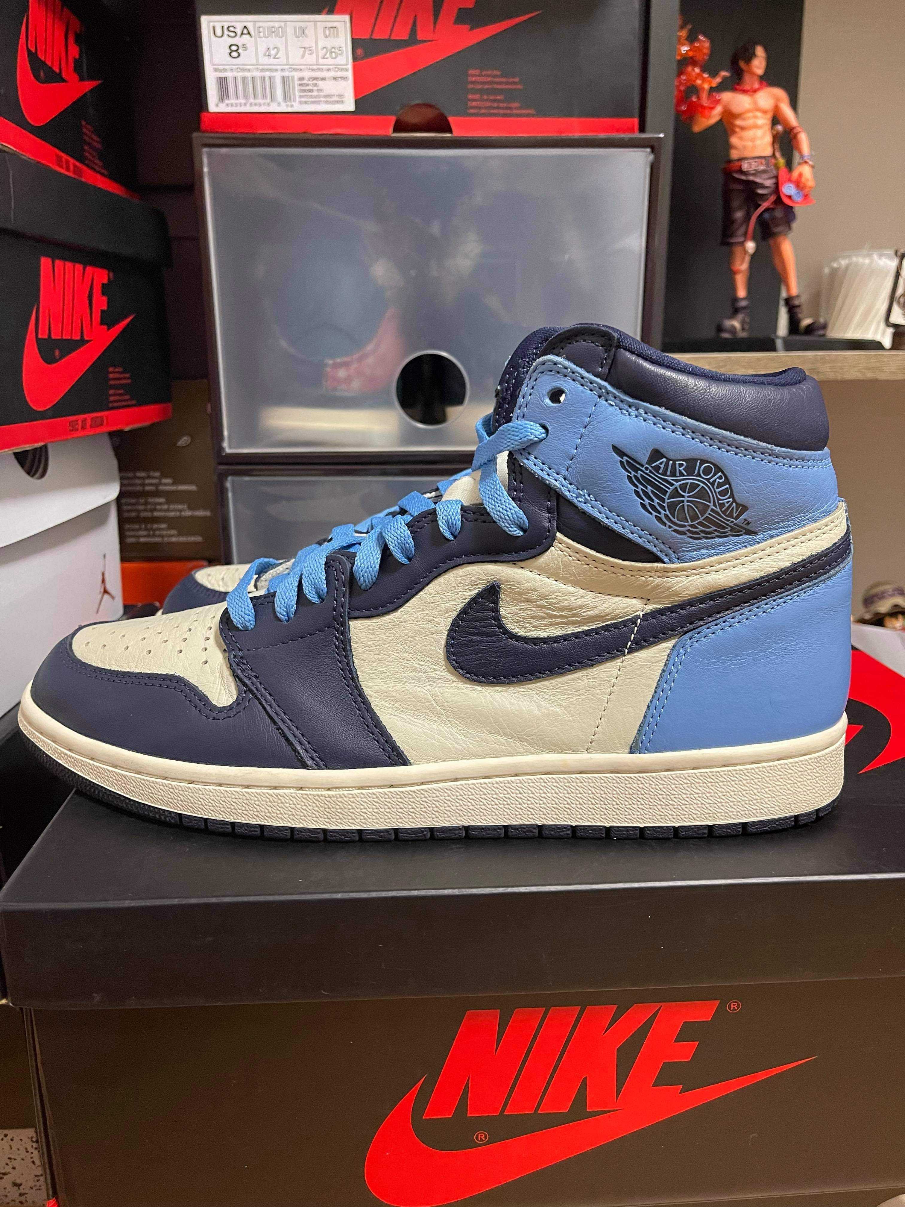 Nike Air Jordan 1 Retro High OG "Obsidian/University Blue"
