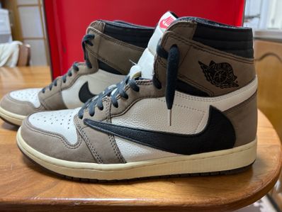 Travis Scott × Nike Air Jordan 1 Retro High OG TS SP "Sail/Dark Mocha"