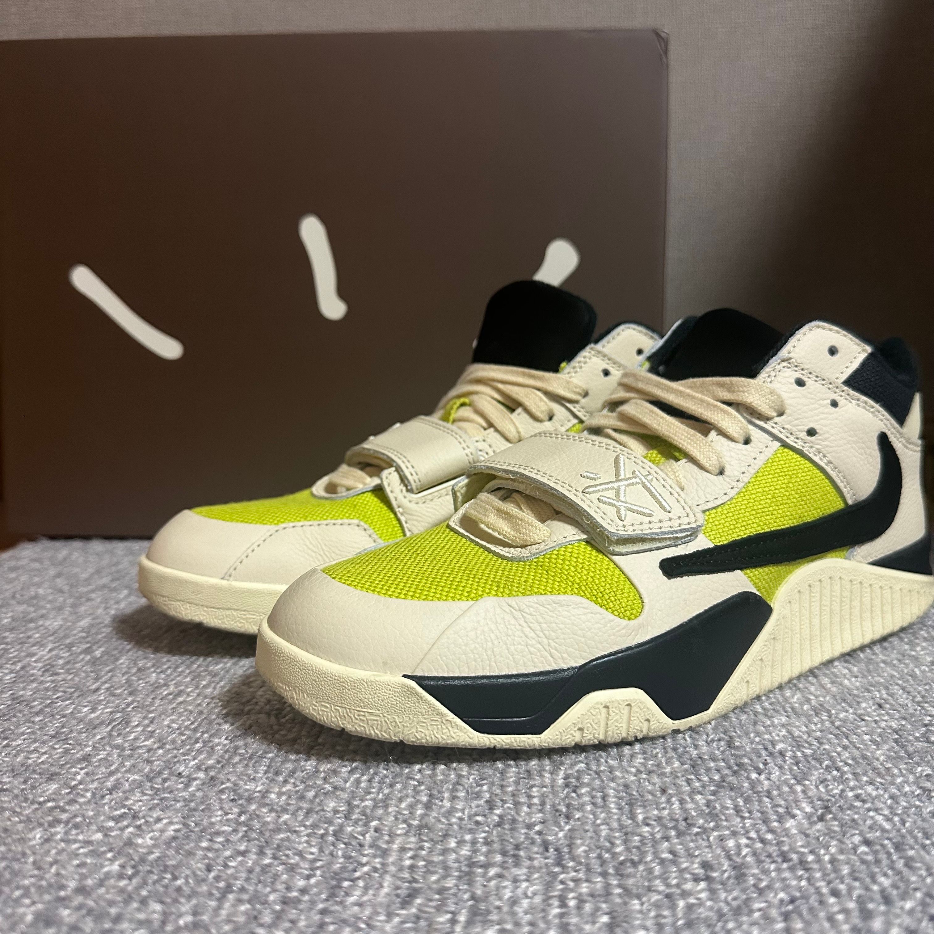 Travis Scott × Nike Jordan Jumpman Jack TR CJ1 T-Rexx "Bright Cactus"