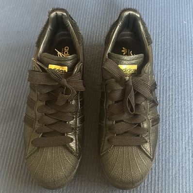 Kader × adidas Superstar ADV "Core Black/Core Black/Gold Metallic"