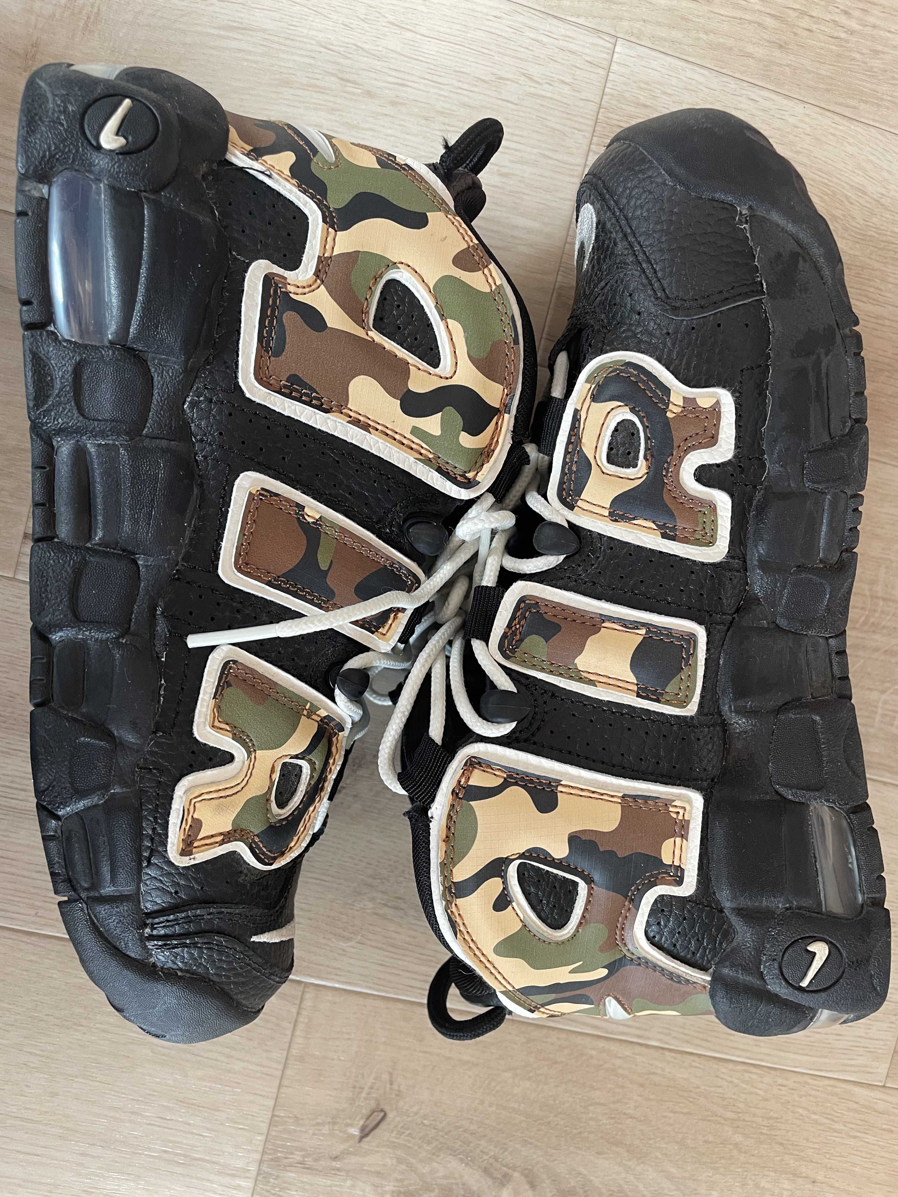 NIKE AIR MORE UPTEMPO "BLACK CAMO"