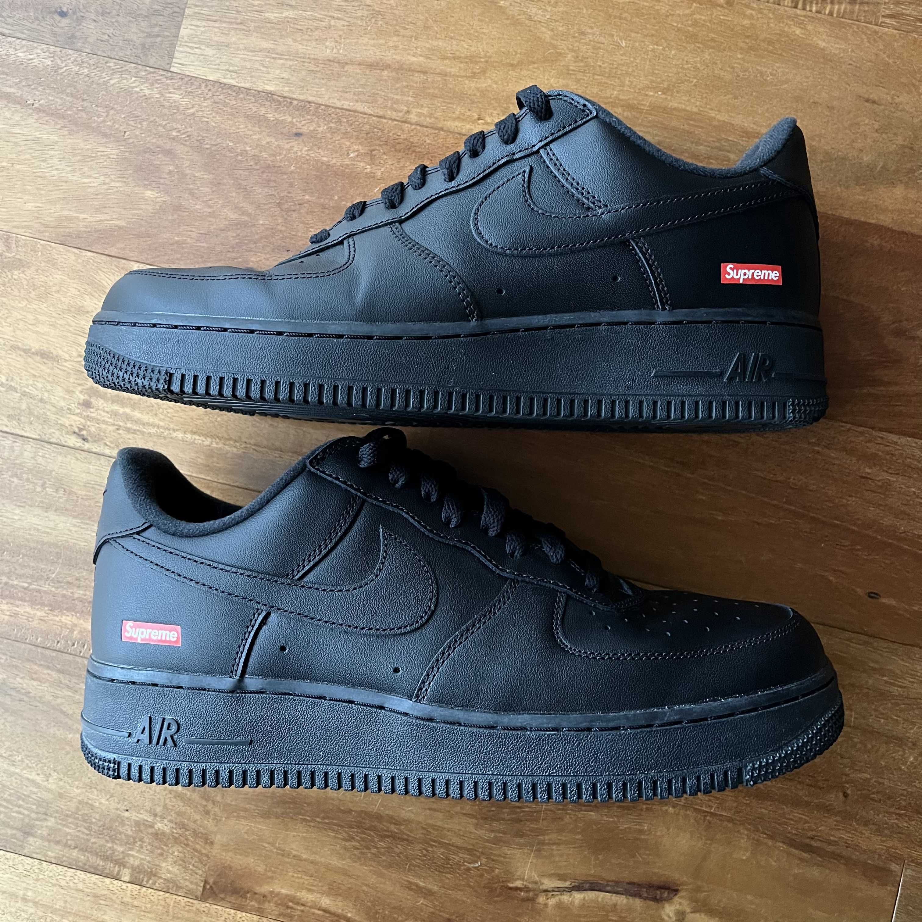 Supreme × Nike Air Force 1 Low "Black"