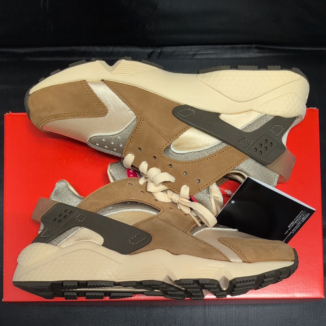 Stussy × Nike Air Huarache "Desert Oak"