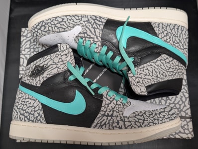 Nike Air Jordan 1 High OG "White Cement/Safari"