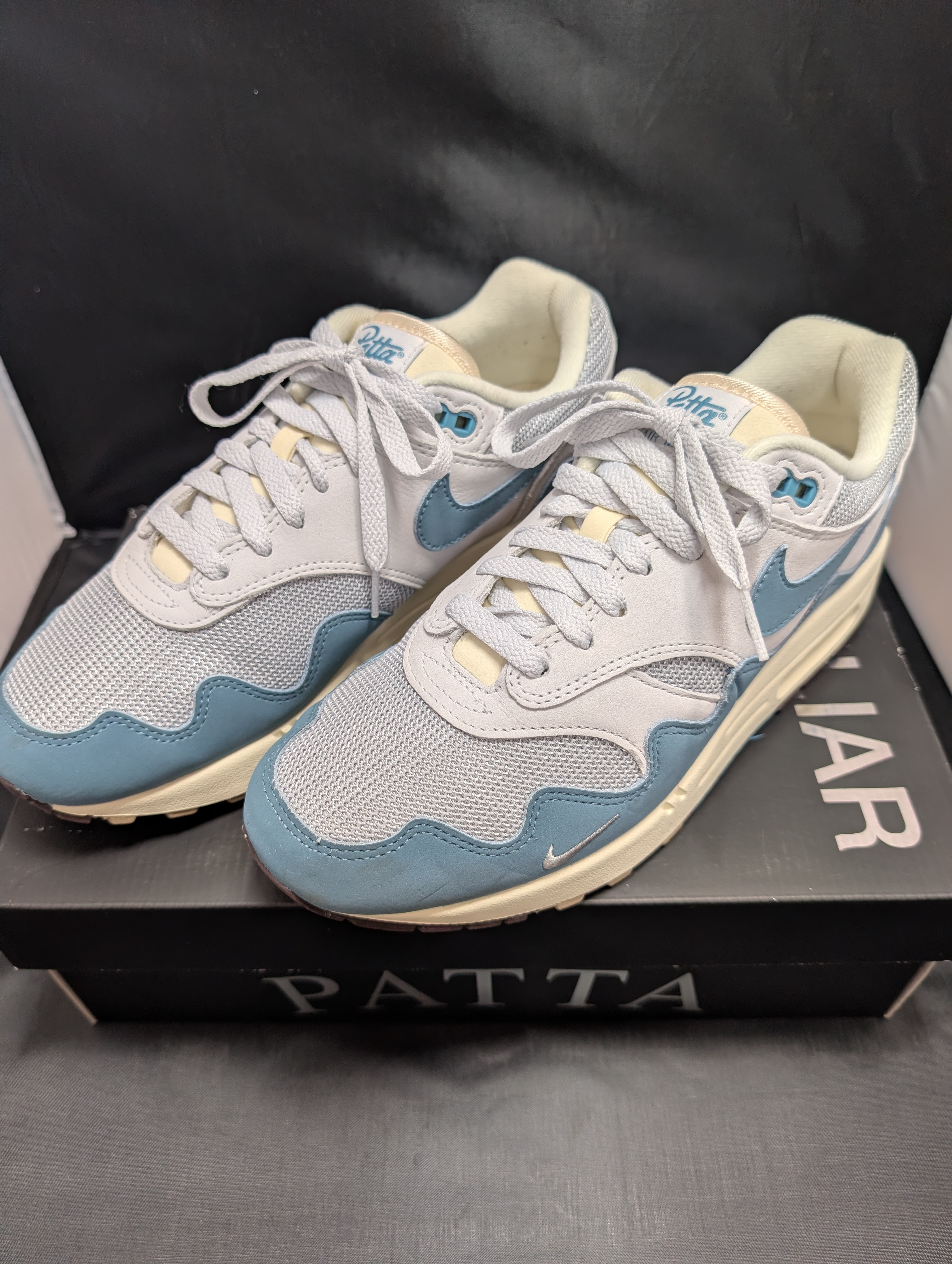 Patta × Nike Air Max 1 "Noise Aqua"