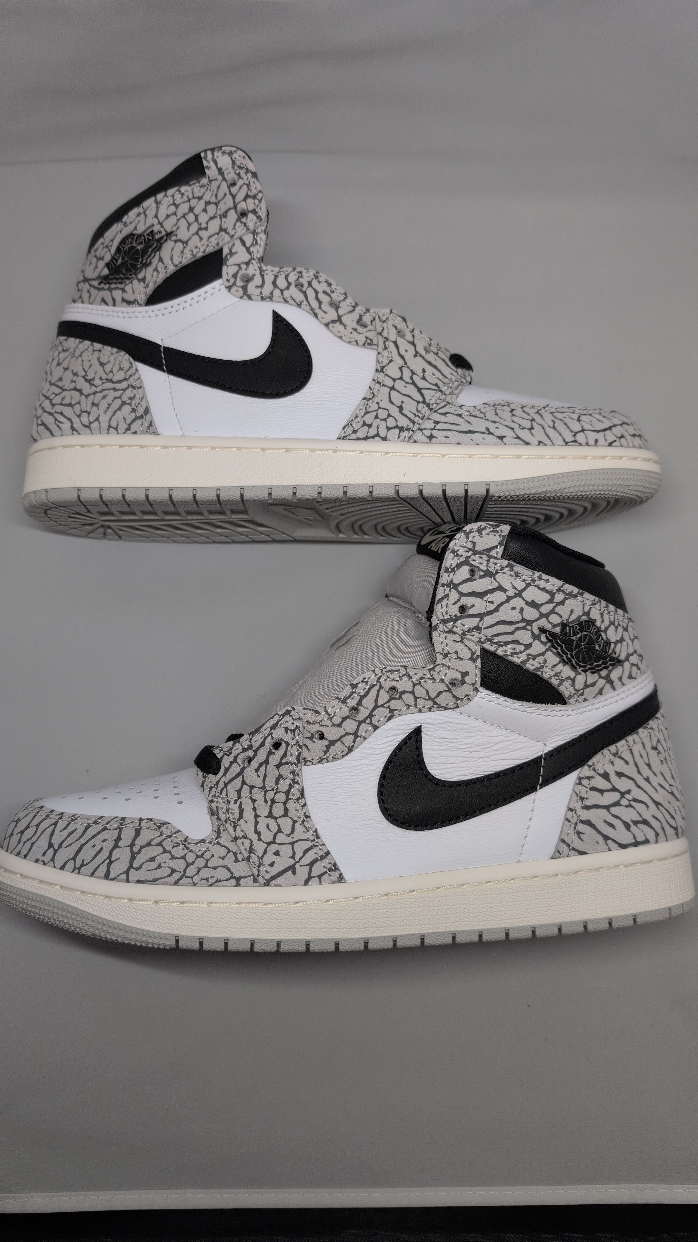 Nike Air Jordan 1 High OG "White Cement/Safari"