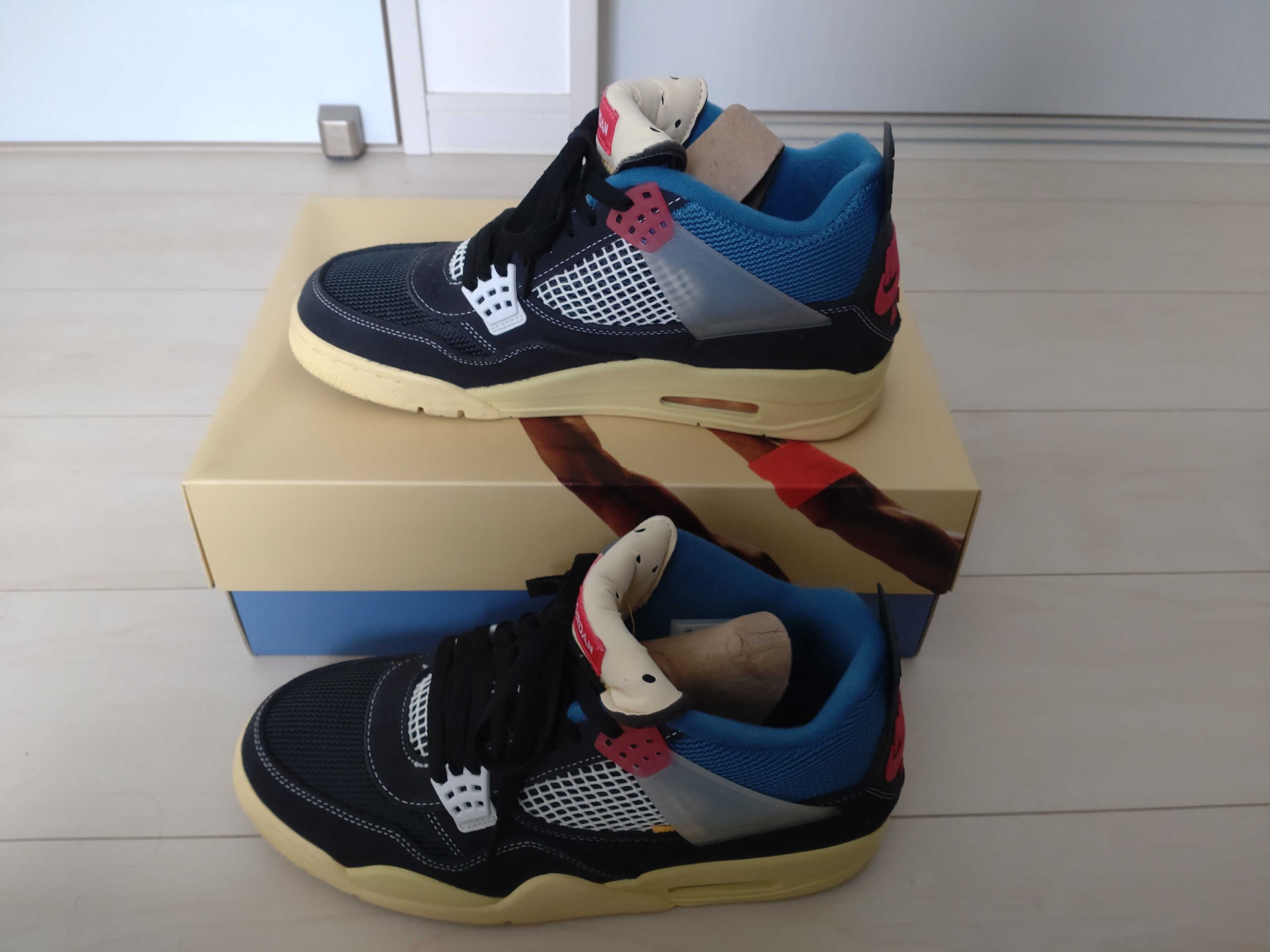 UNION × NIKE AIR JORDAN 4 "OFF NOIR"