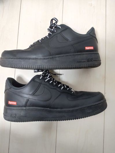 Supreme × Nike Air Force 1 Low "Black"