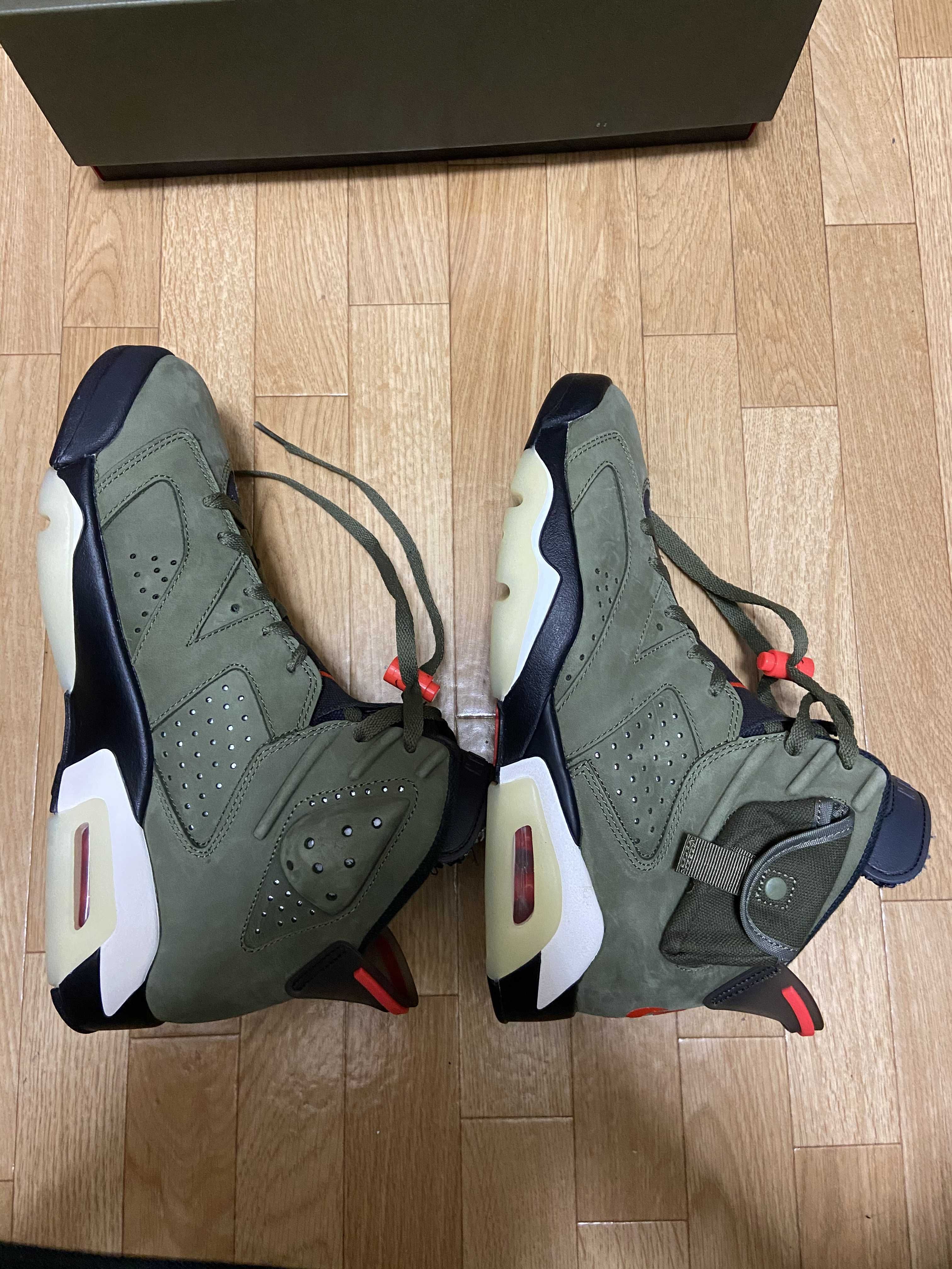 Travis Scott × Nike Air Jordan 6 Retro "Medium Olive"