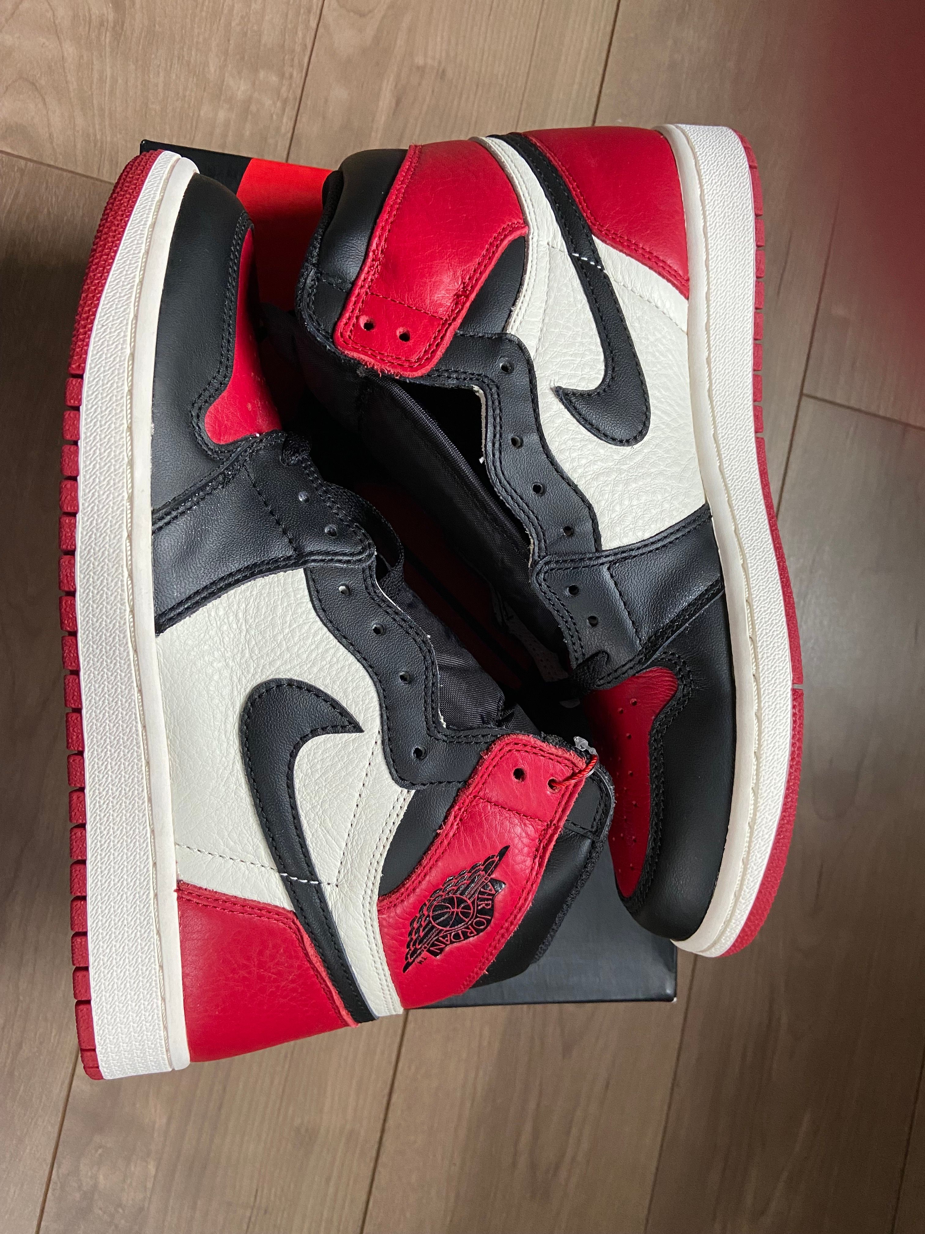 Nike Air Jordan 1 Retro High OG "Bred Toe"