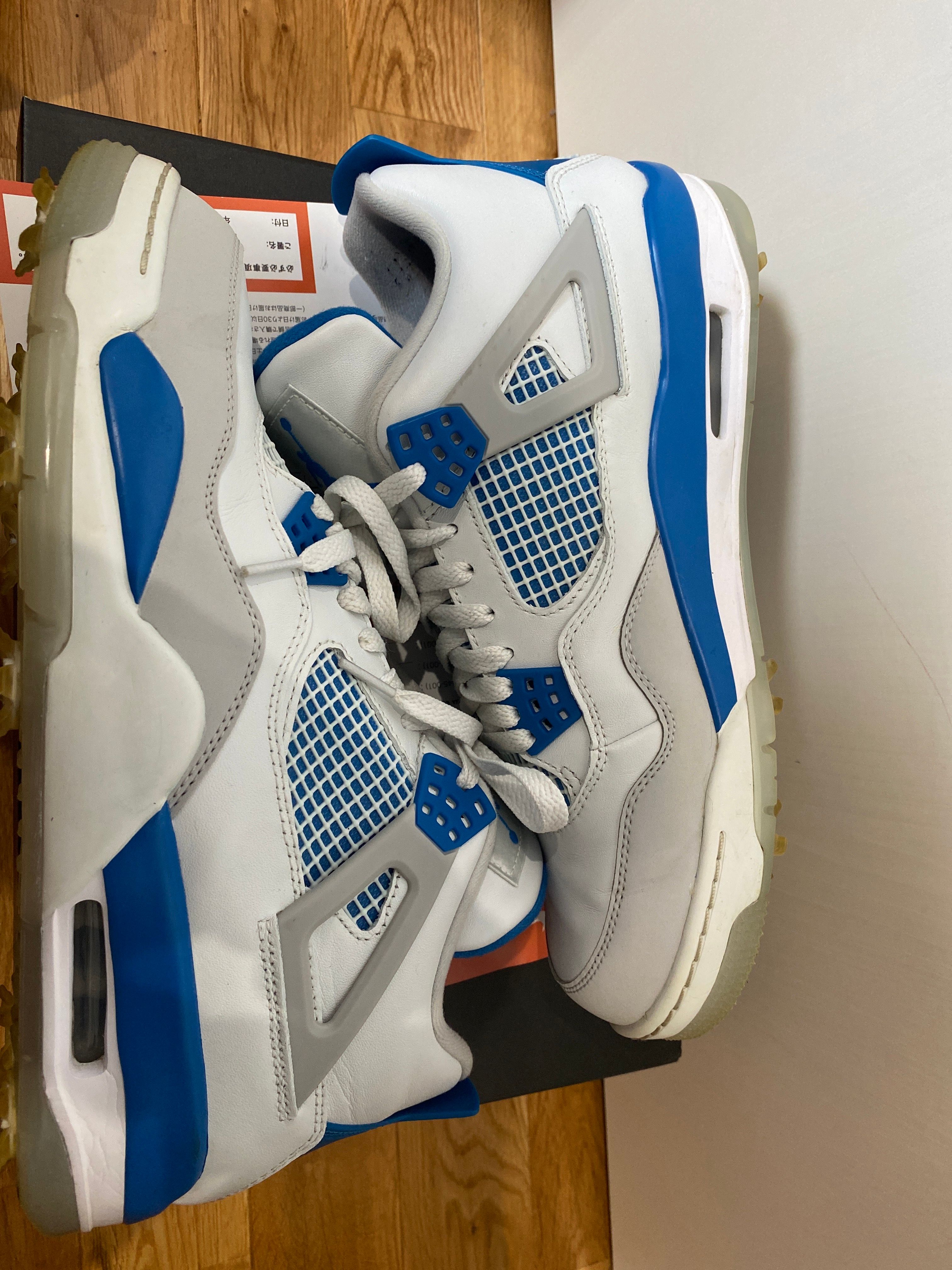 NIKE AIR JORDAN 4 GOLF "MILITARY BLUE"