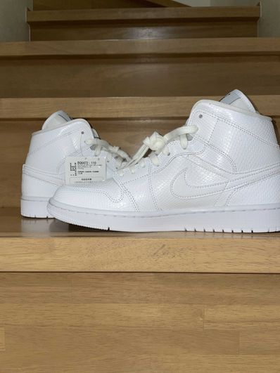 Nike Women's Air Jordan 1 Mid "Snake Skin"