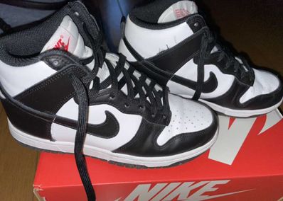 Nike Women's Dunk High "Black and White"