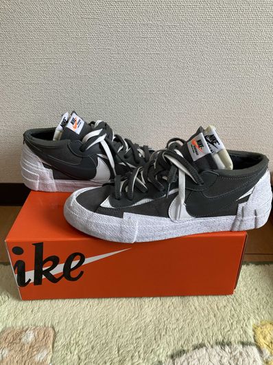 Sacai × Nike Blazer Low "Iron Grey"