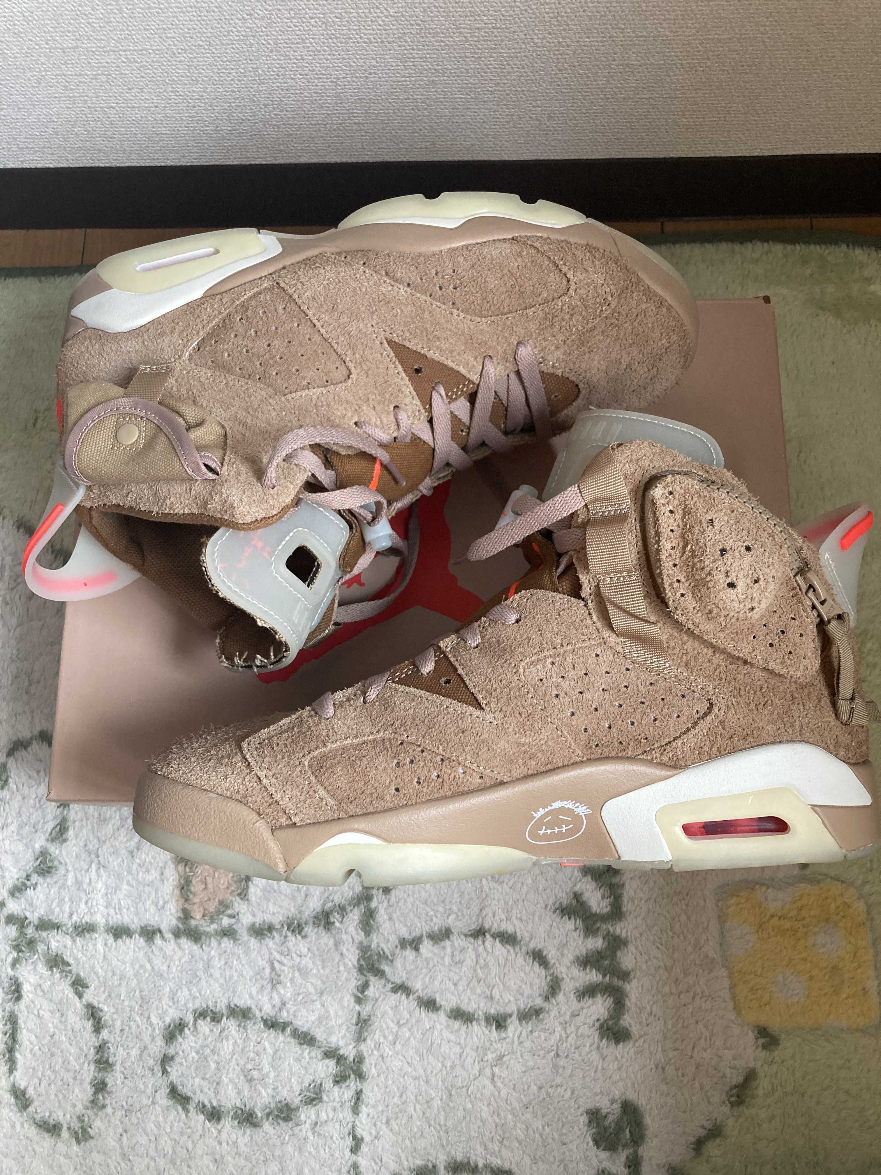 Travis Scott × Nike Air Jordan 6 "British Khaki"