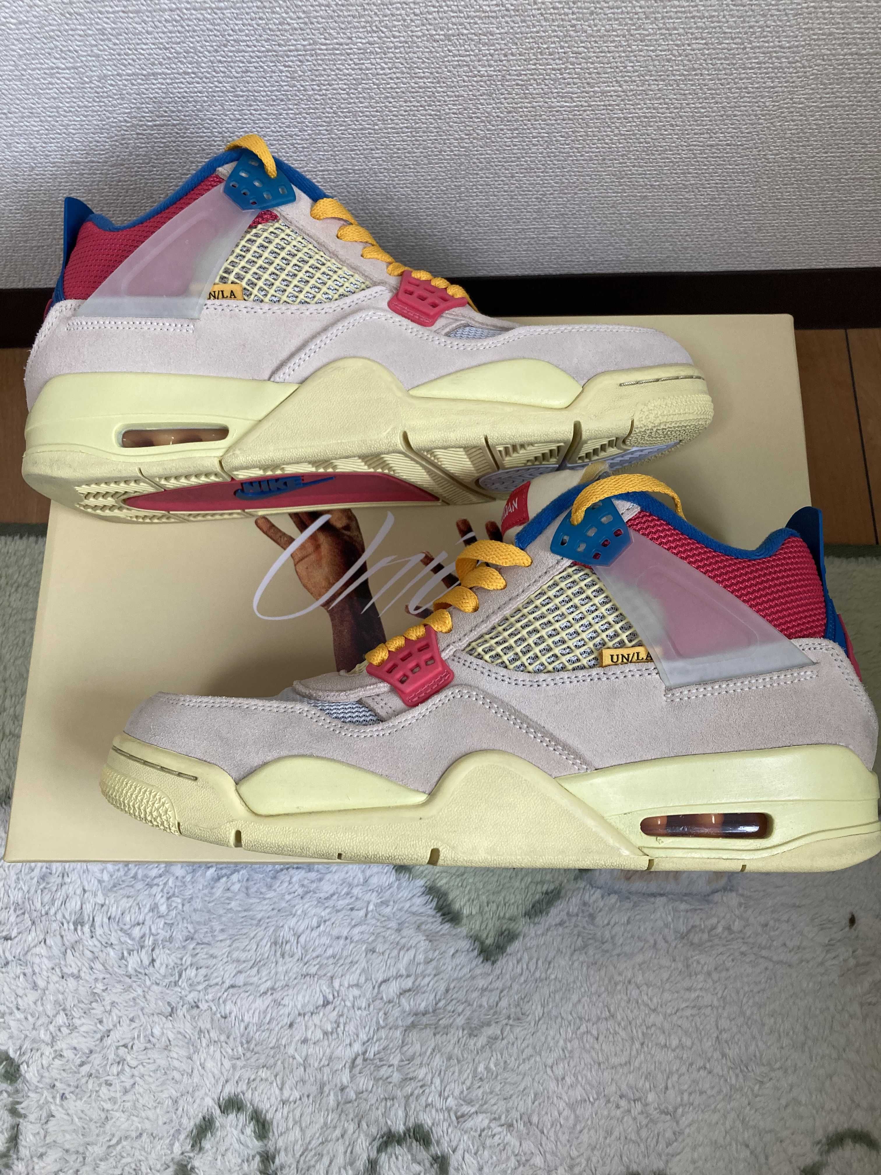 UNION × Nike Air Jordan 4 SP "Guava Ice/Light Fusion Red"