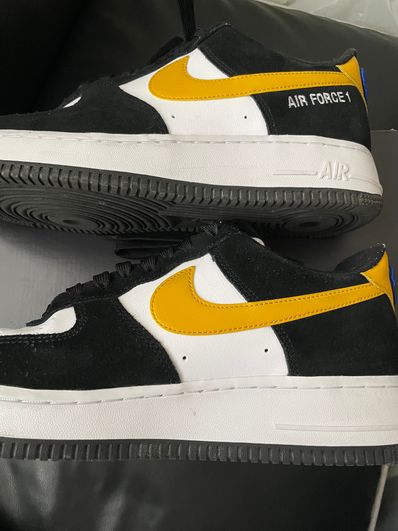 Nike Air Force 1 Low'07 LV8 Athletic Club "Black/Dark Sulfur"