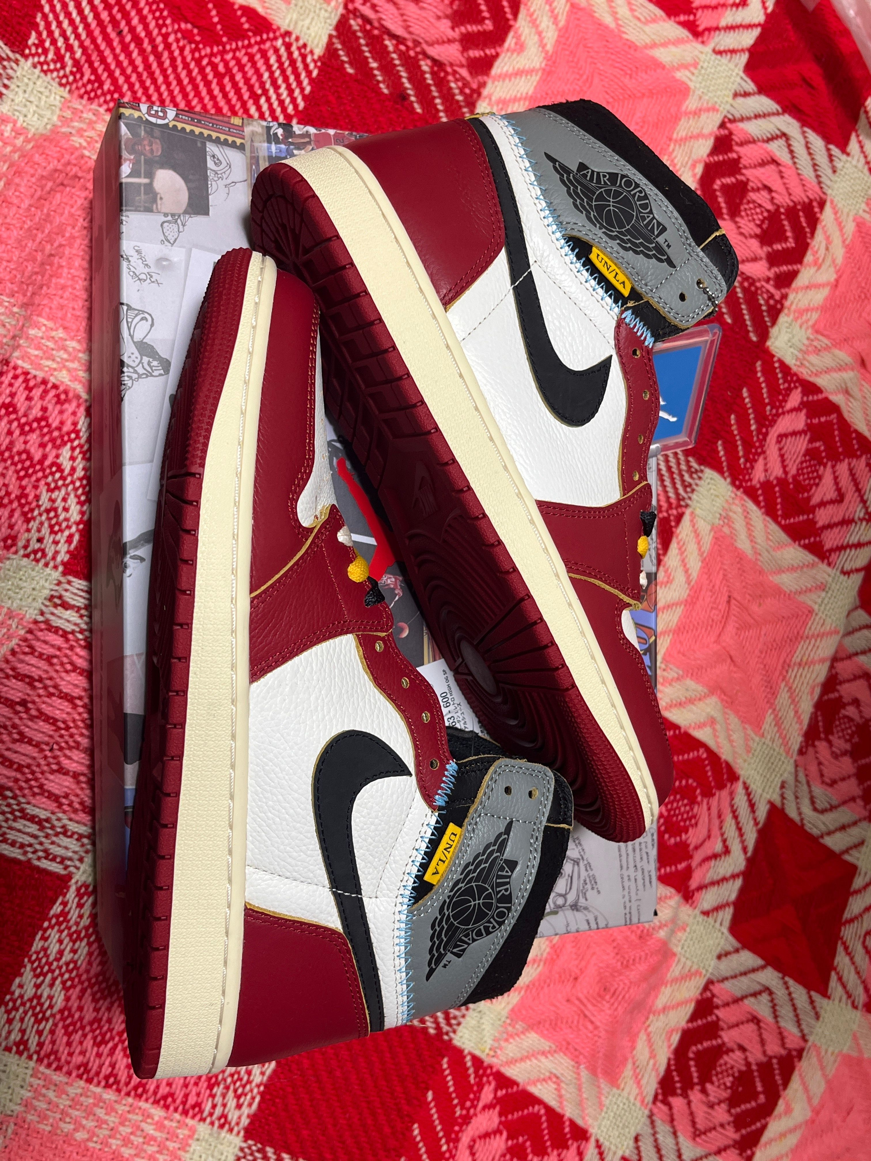 UNION × Nike Air Jordan 1 Retro High OG "Chicago/Shadow"