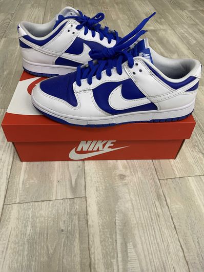 Nike Dunk Low Retro "Racer Blue and White"