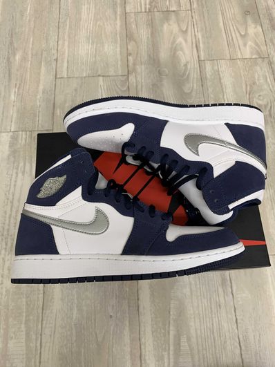 Nike GS Air Jordan 1 High OG CO.JP "Midnight Navy" (2020)(ブリーフケースなし)