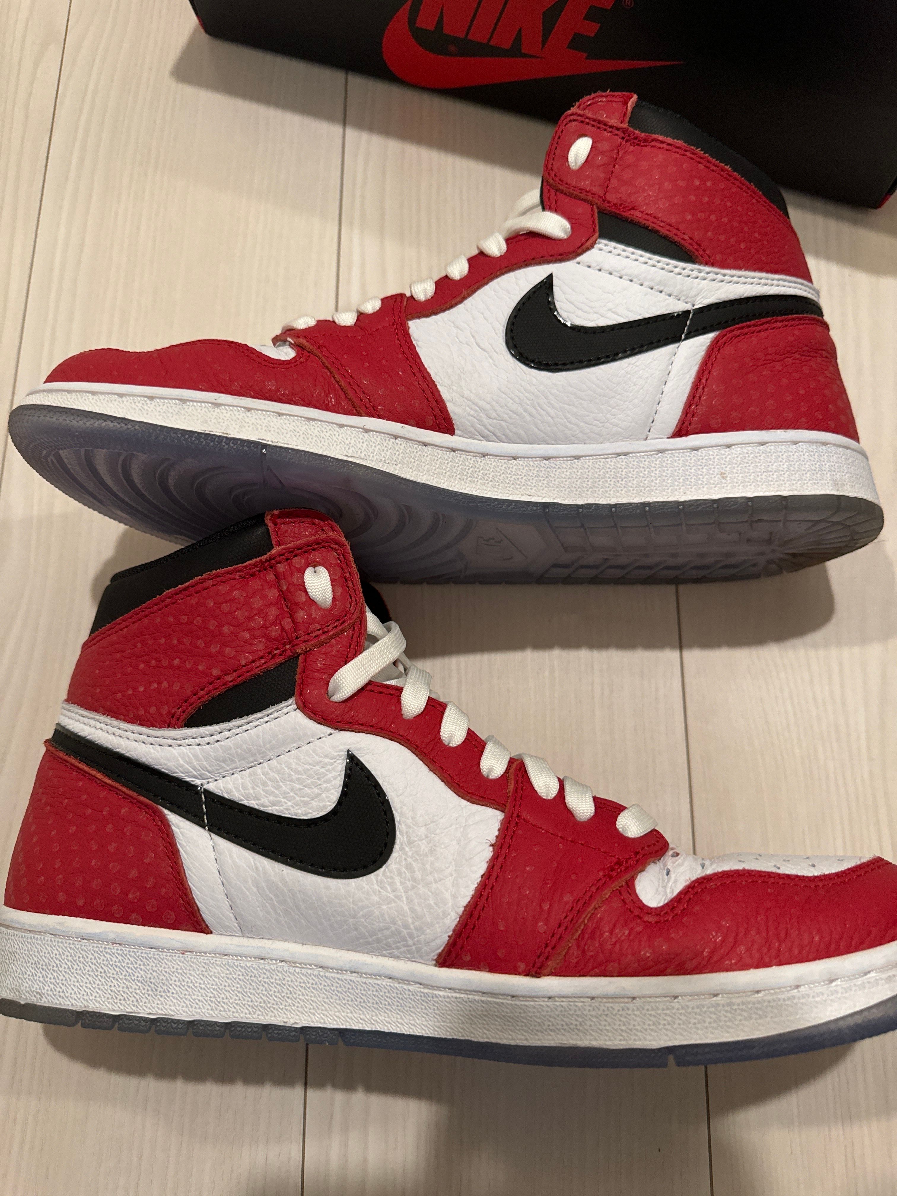 Spiderman × Nike Air Jordan 1 Origin Story "Gym Red/White/Photo Blue/Black"