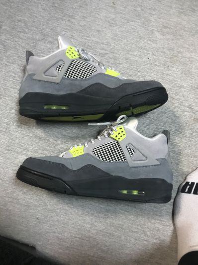 NIKE AIR JORDAN 4 RETRO LE "NEON"