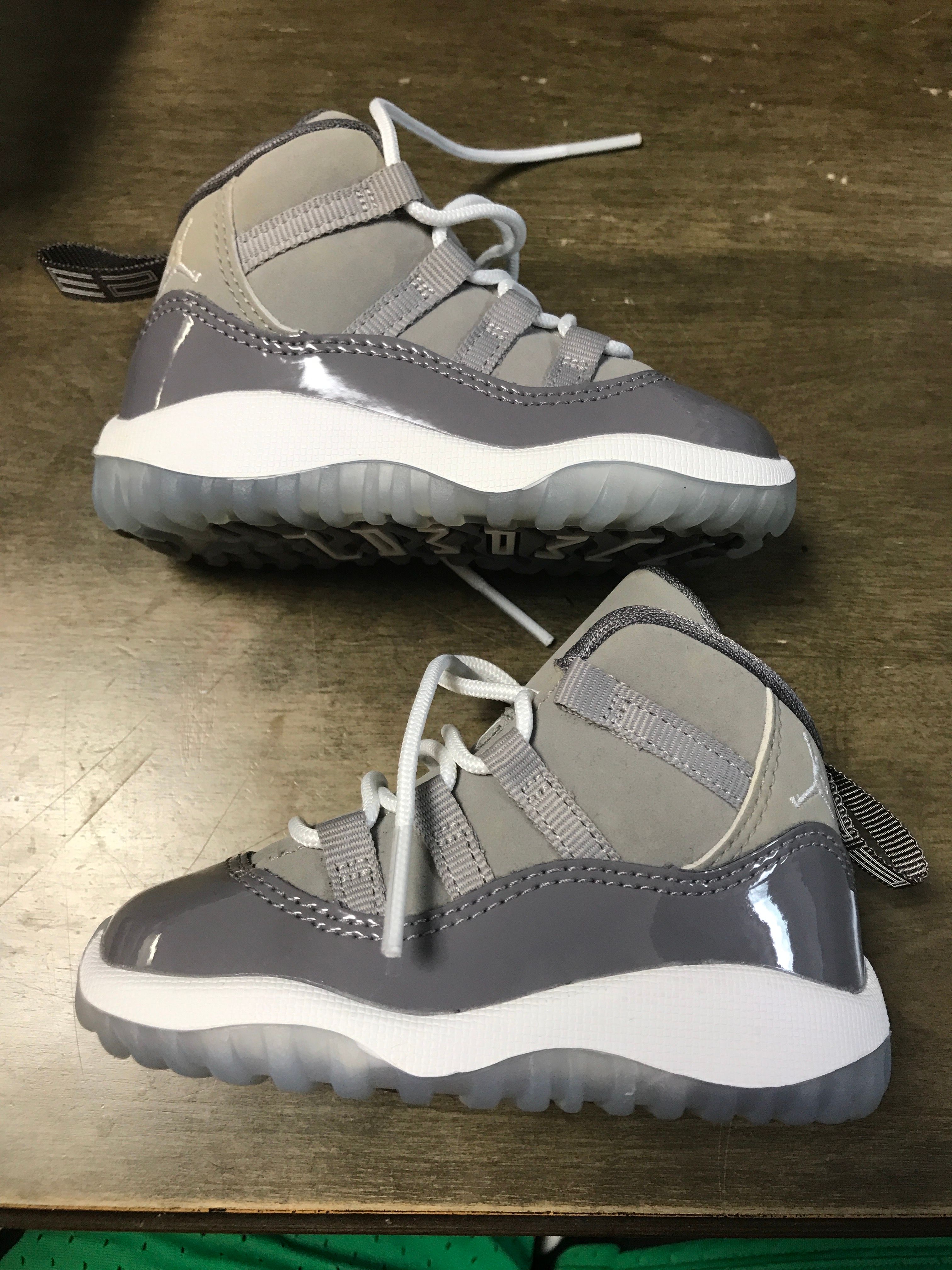 Nike TD Air Jordan 11 "Cool Grey"