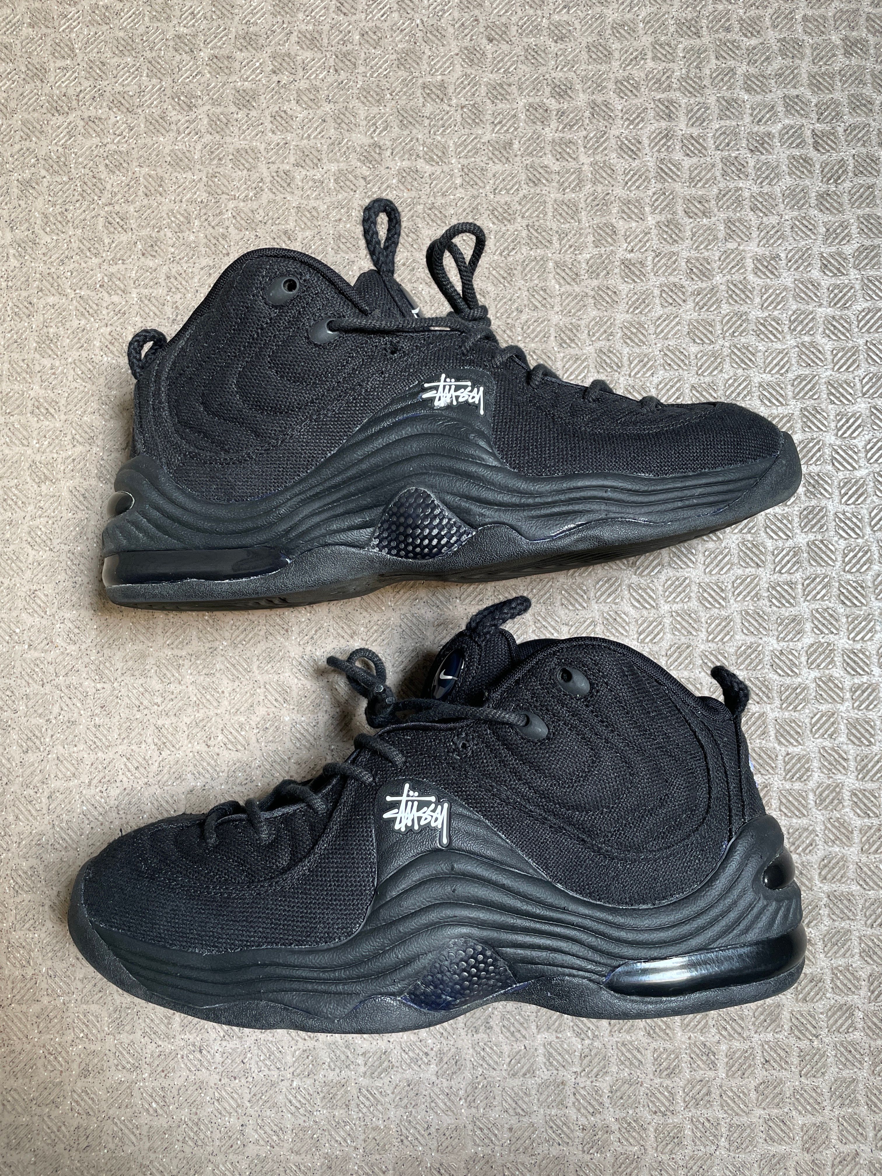 Stussy × Nike Air Penny 2 "Black"