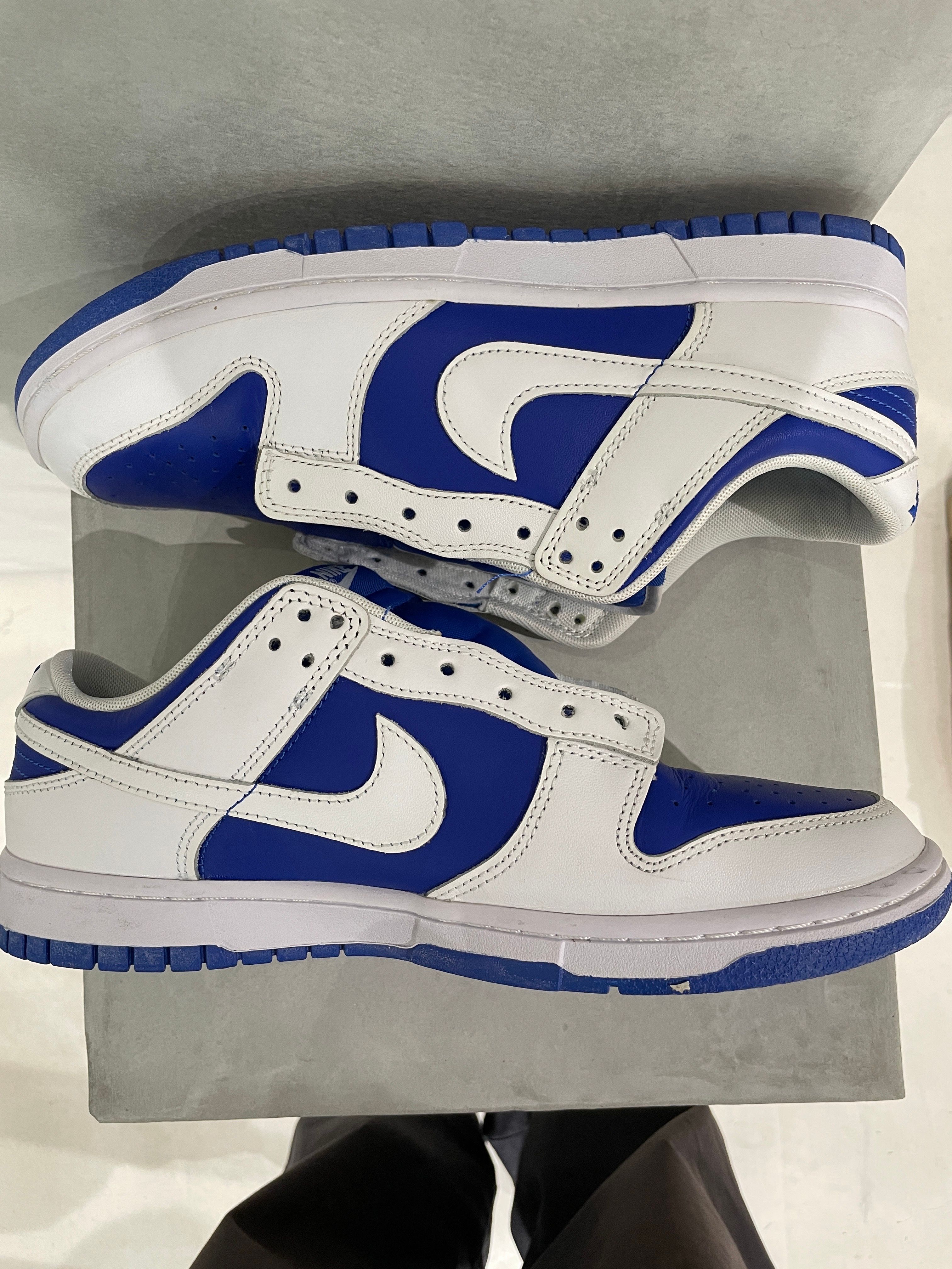 Nike Dunk Low Retro "Racer Blue and White"