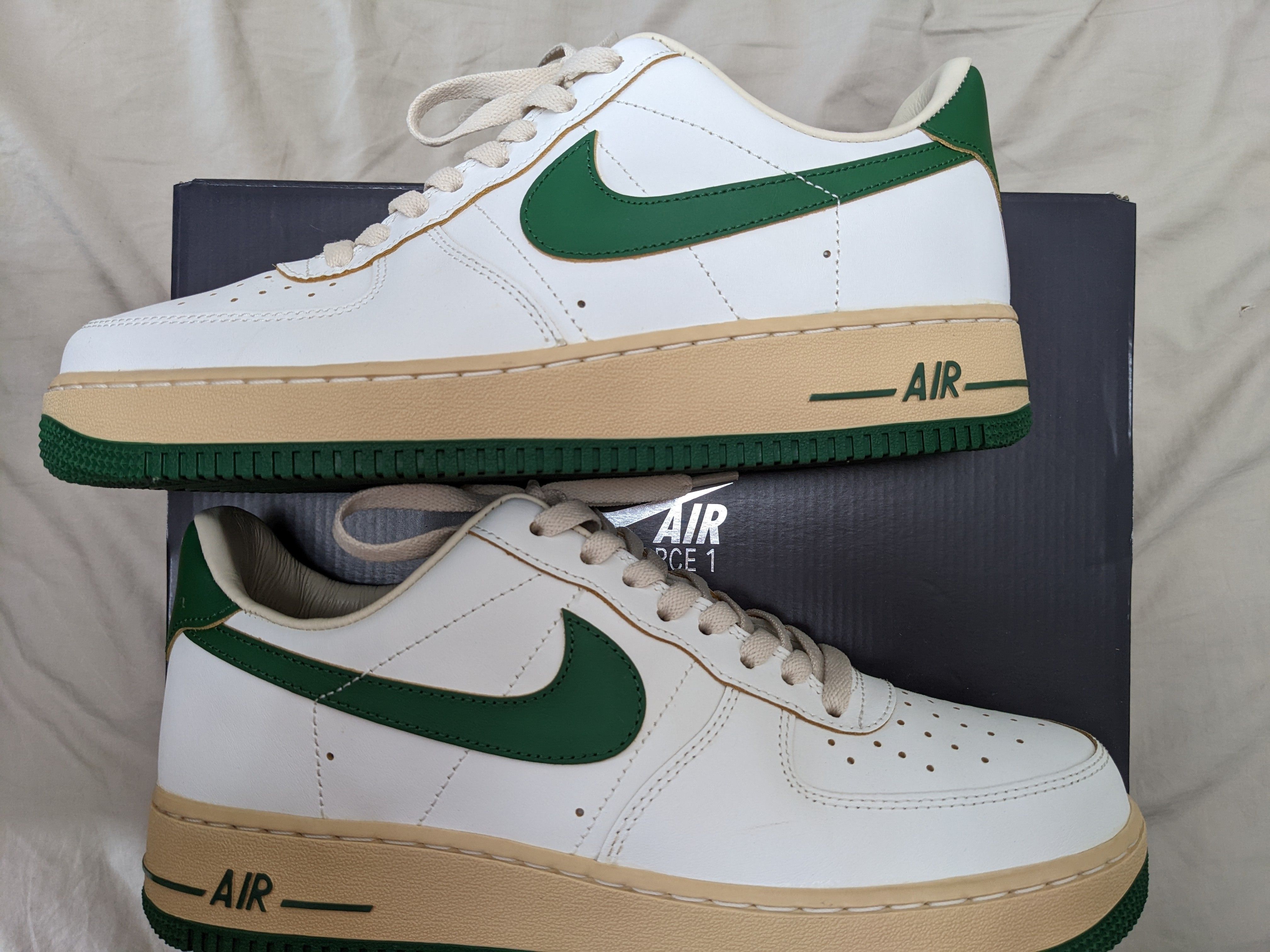 Nike Women's Air Force 1 Low "Green and Muslin"