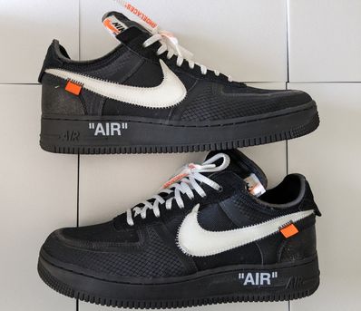 Off-White × Nike Air Force 1 Low "Black"