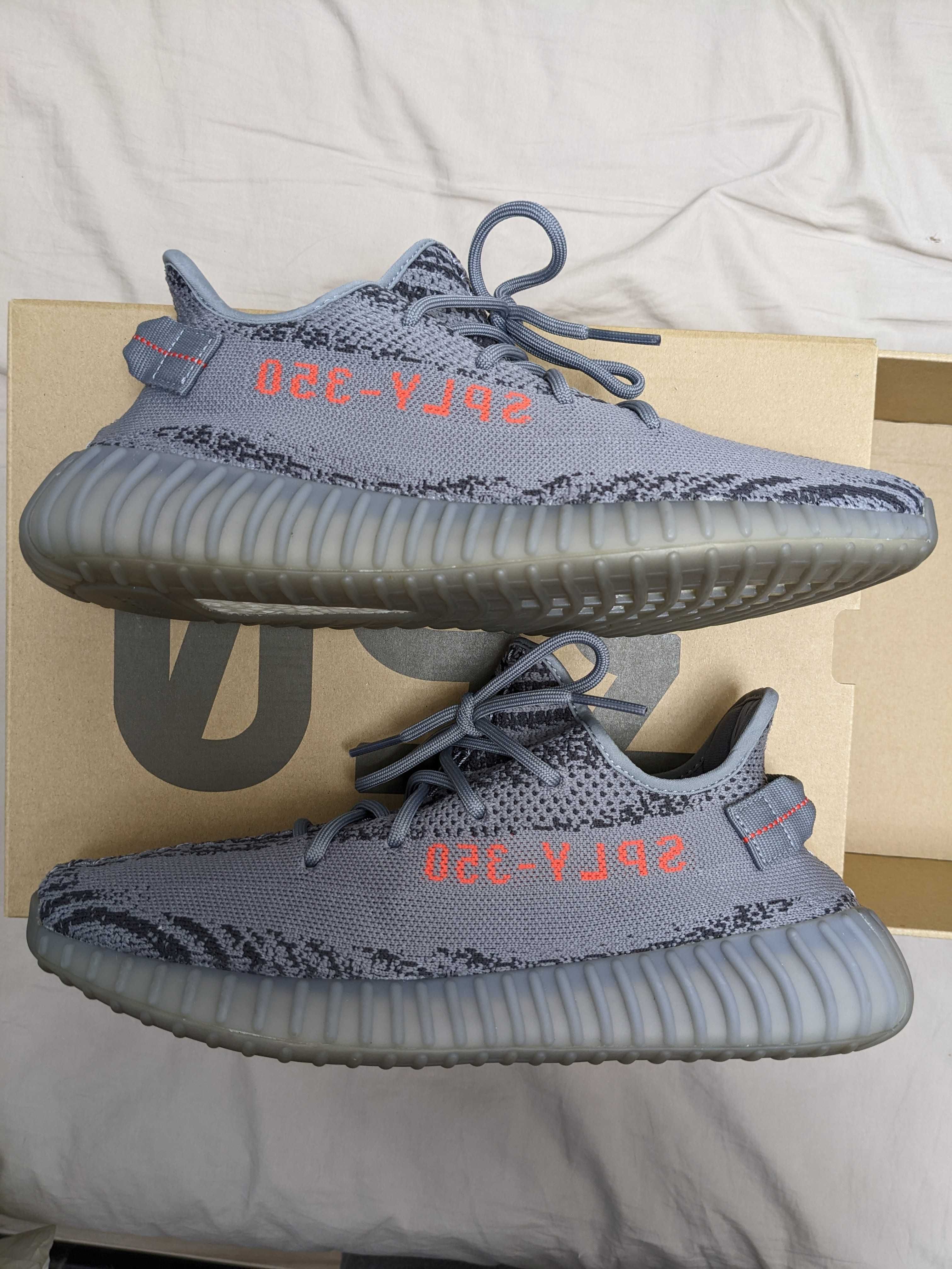 adidas Yeezy Boost 350 V2 "Grey/Bold Orange/DGH Solid Grey"